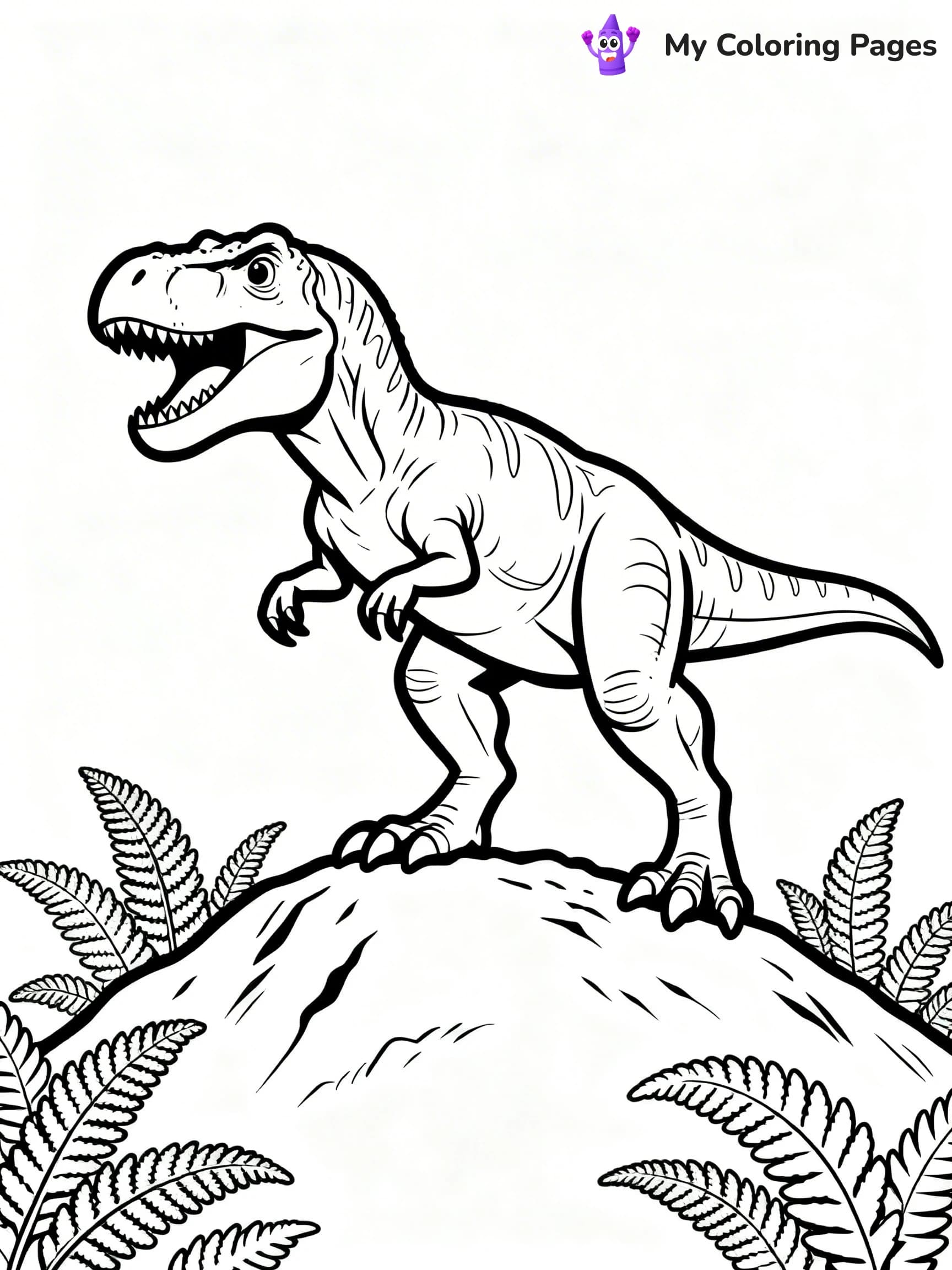 Giganotosaurus Coloring Pages - 20