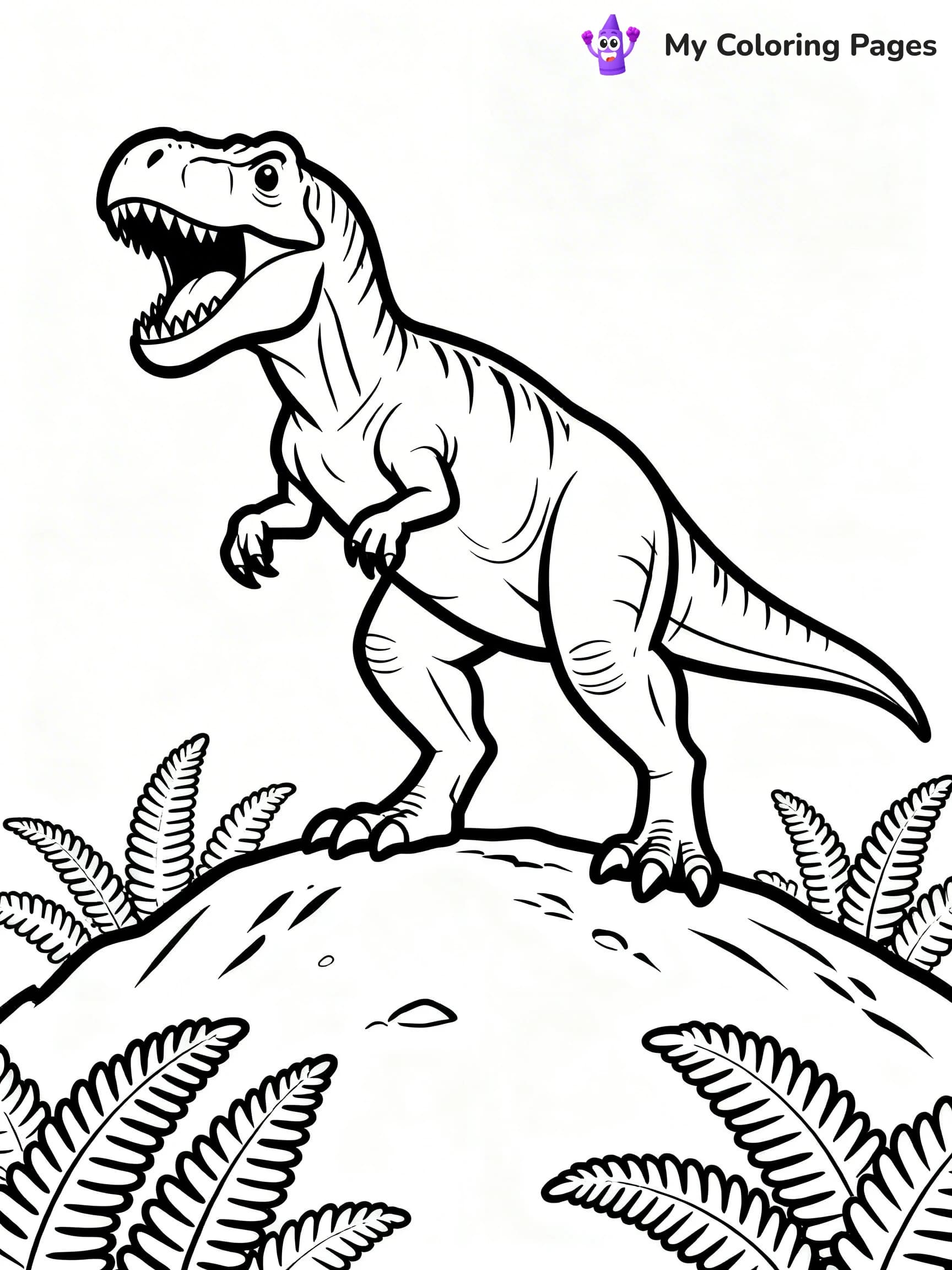 Giganotosaurus Coloring Pages - 19