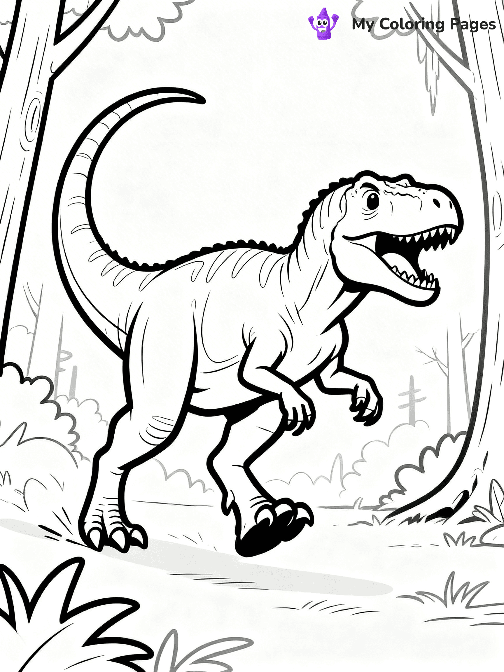 Giganotosaurus Coloring Pages - 17