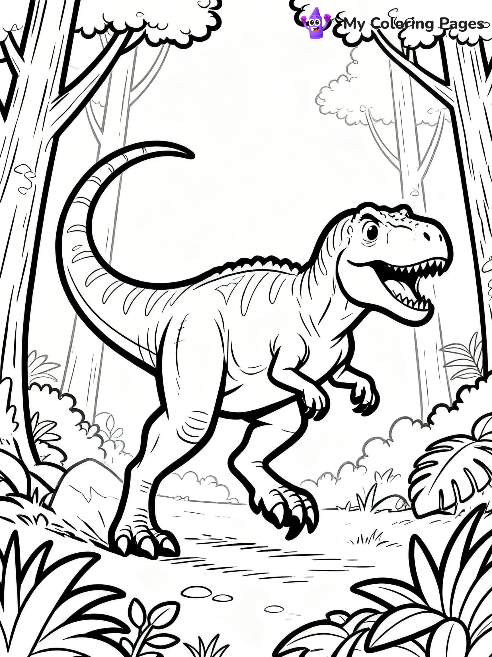 Giganotosaurus Coloring Pages - 16