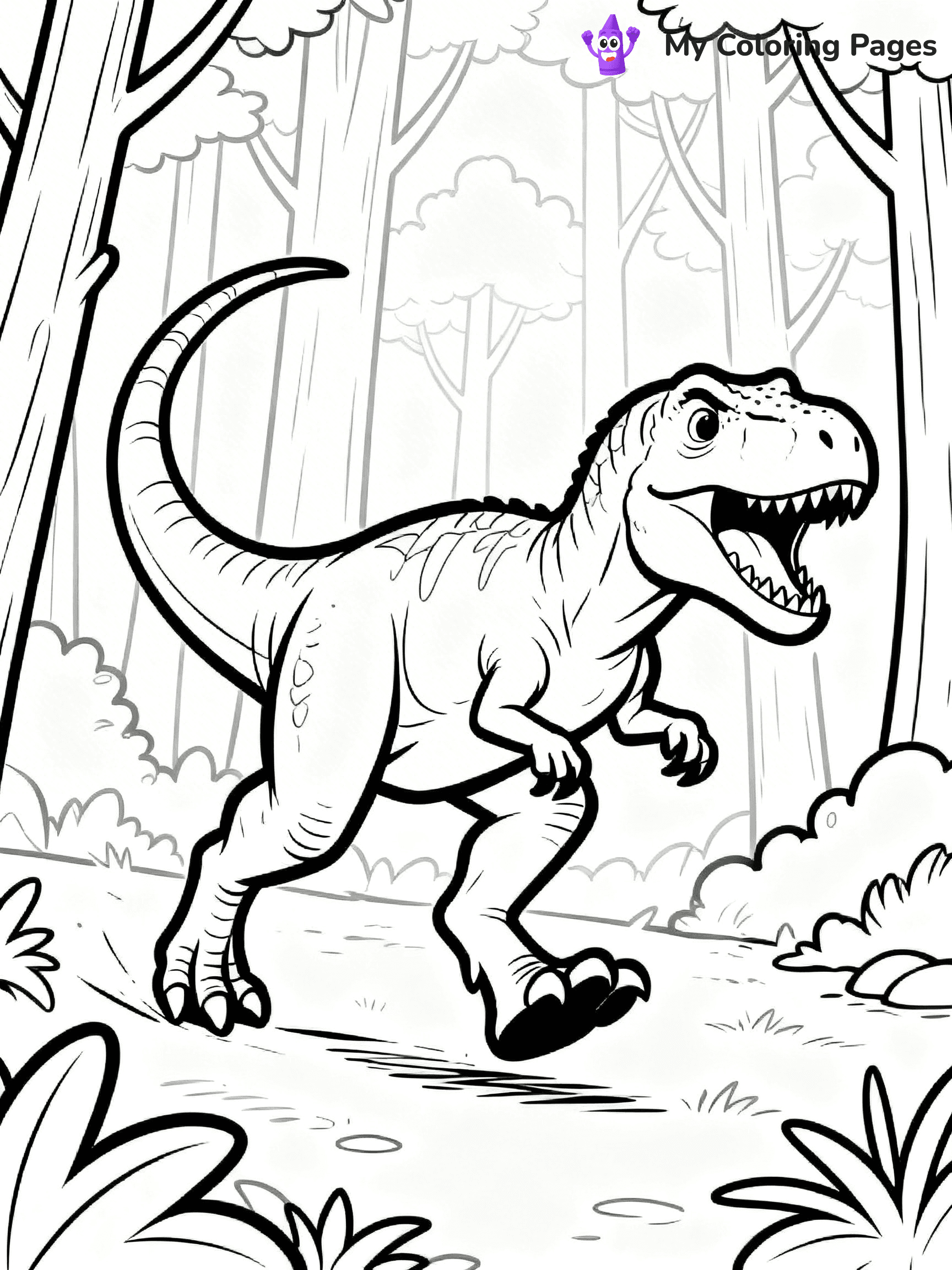 Giganotosaurus Coloring Pages - 14