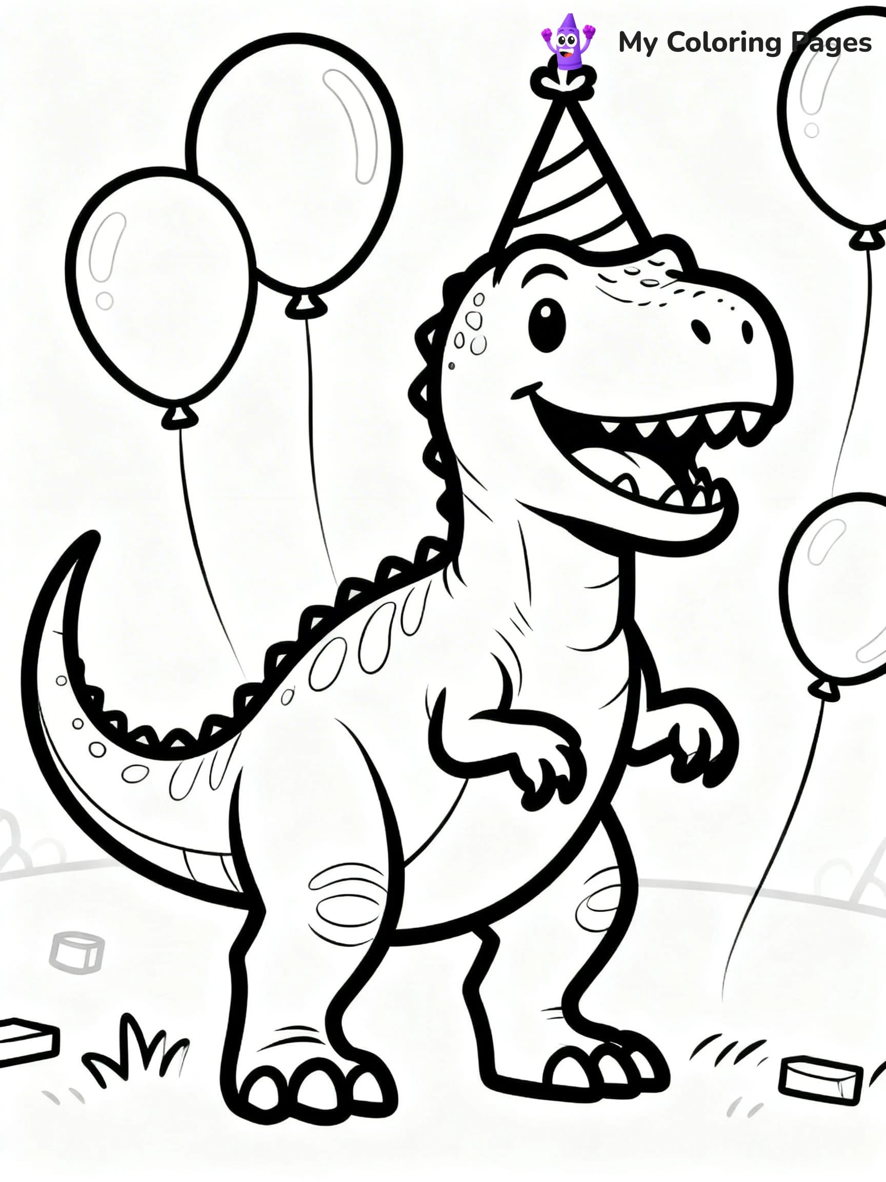 Giganotosaurus Coloring Pages - 7