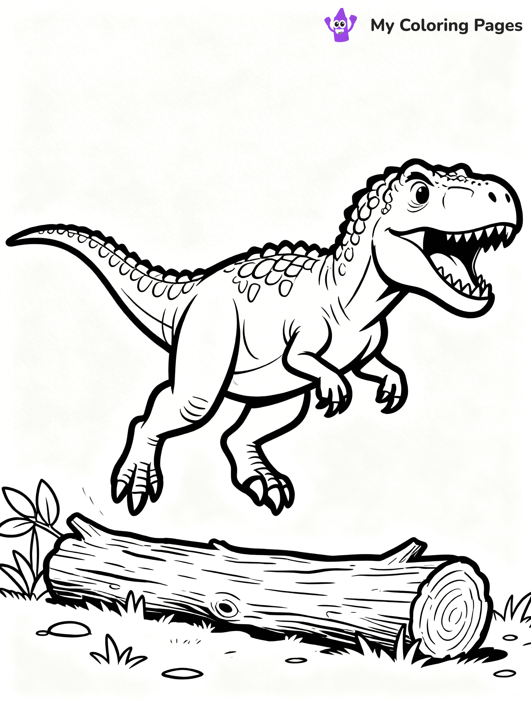 Giganotosaurus Coloring Pages - 6