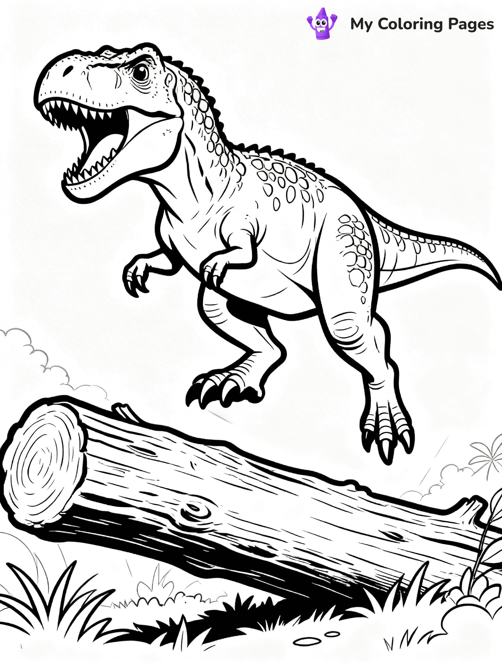Giganotosaurus Coloring Pages - 5