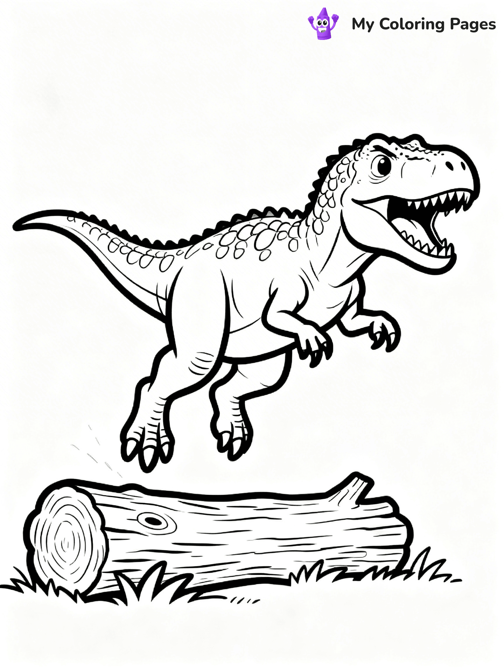 Giganotosaurus Coloring Pages - 4