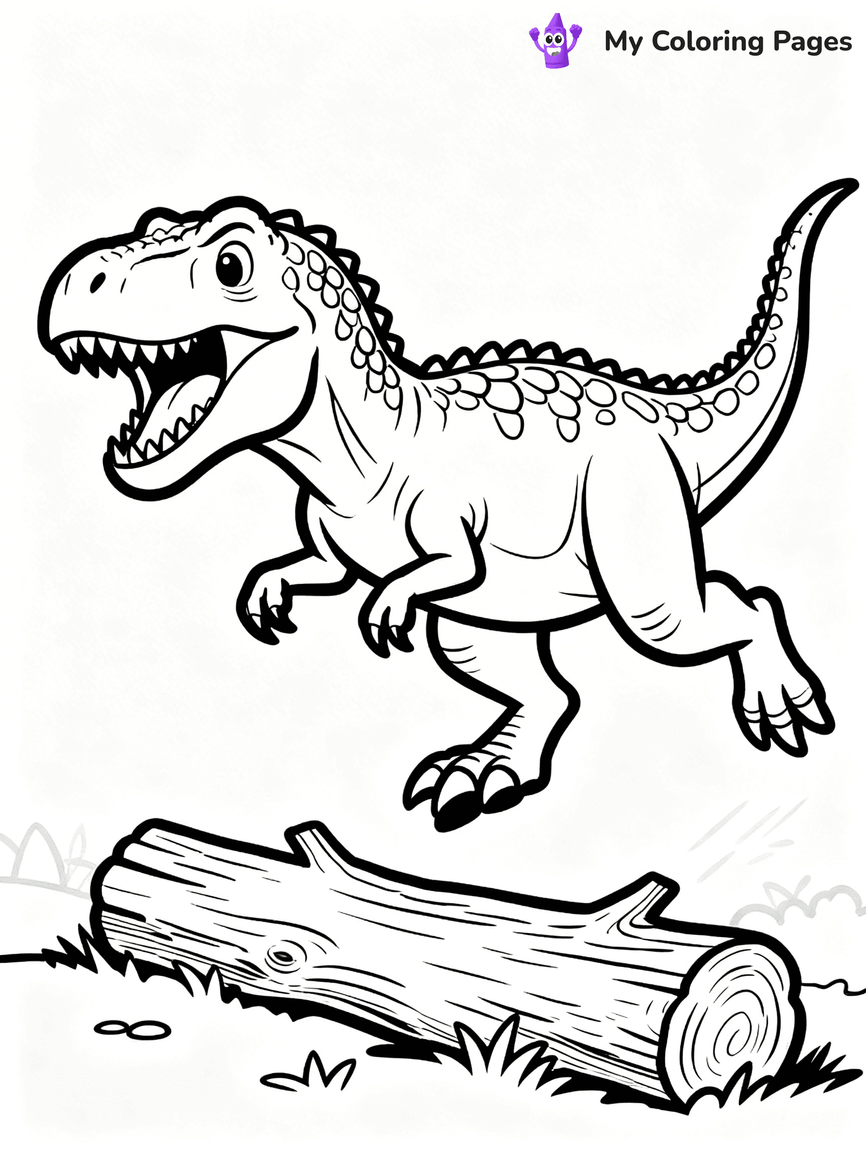 Giganotosaurus Coloring Pages - 3