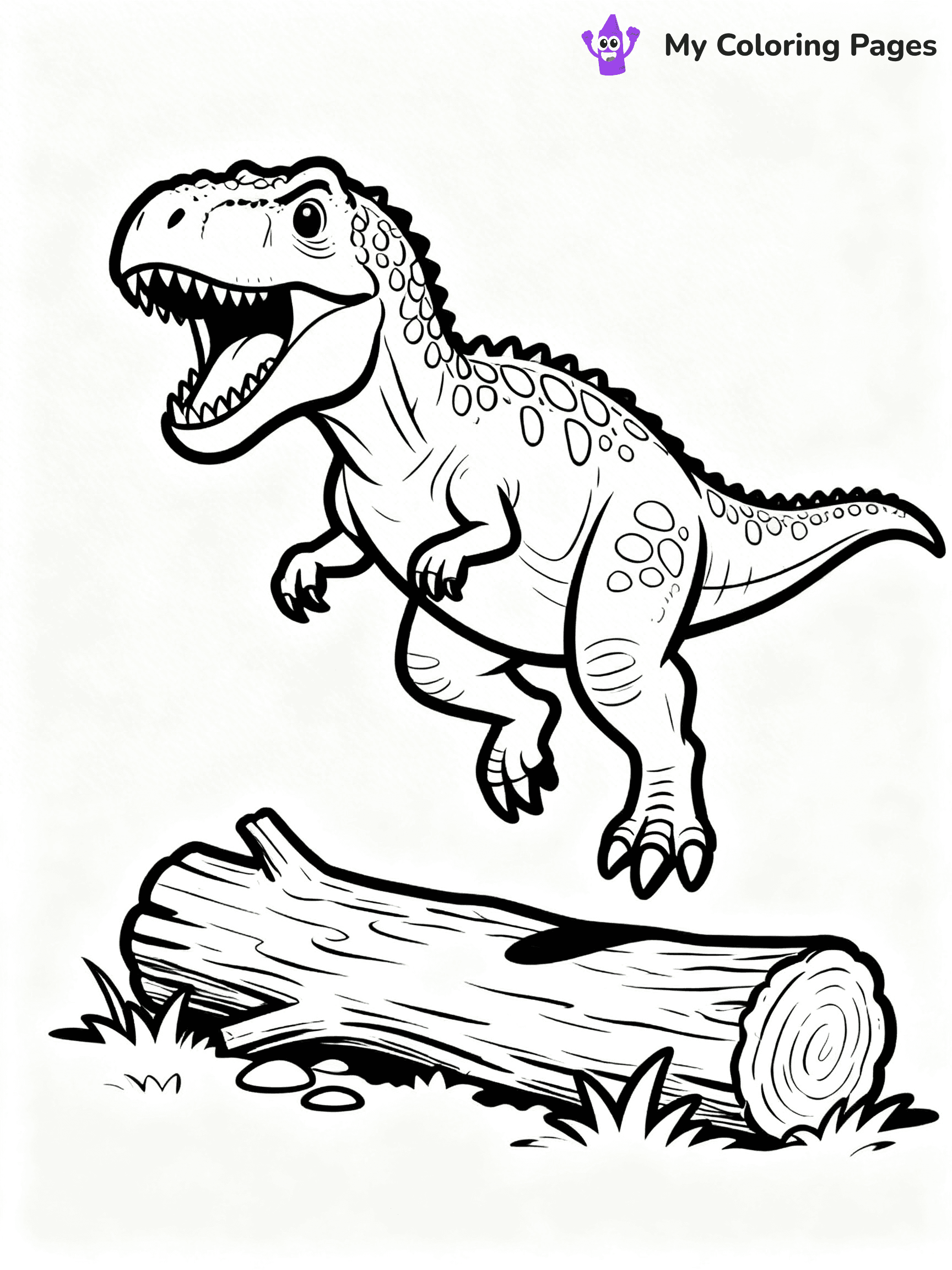 Giganotosaurus Coloring Pages - 2