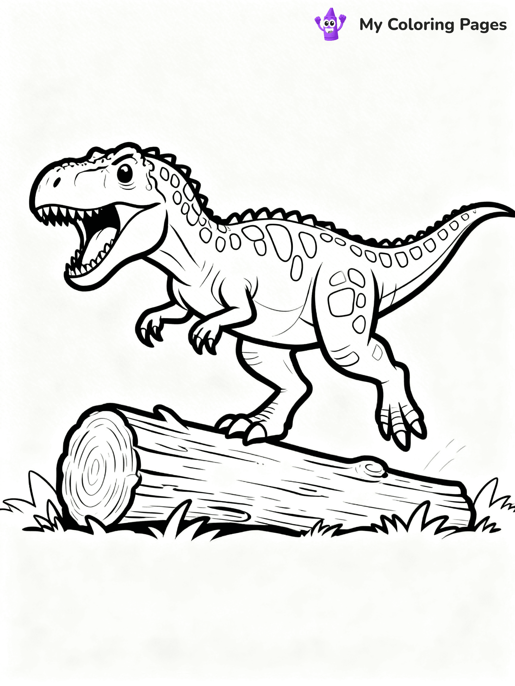 Giganotosaurus Coloring Pages - 1