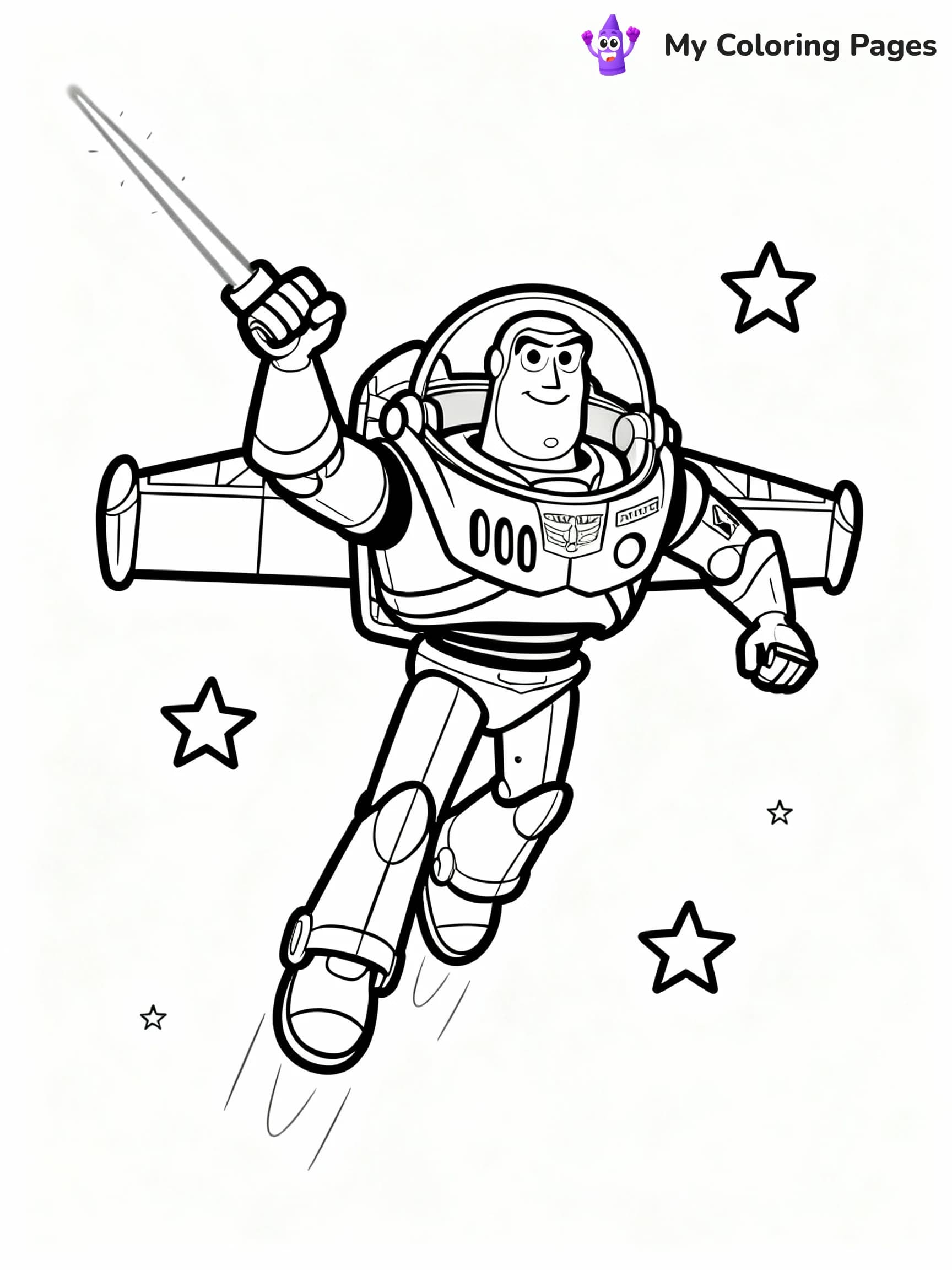 Buzz Lightyear Coloring Pages - 21