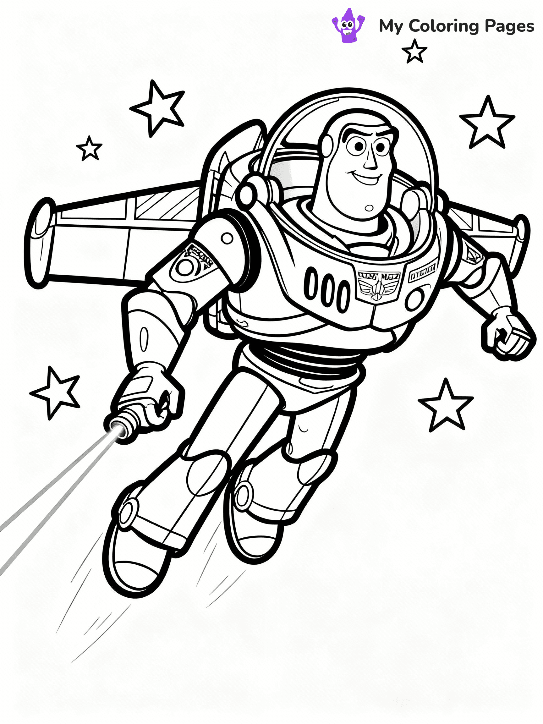 Buzz Lightyear Coloring Pages - 20