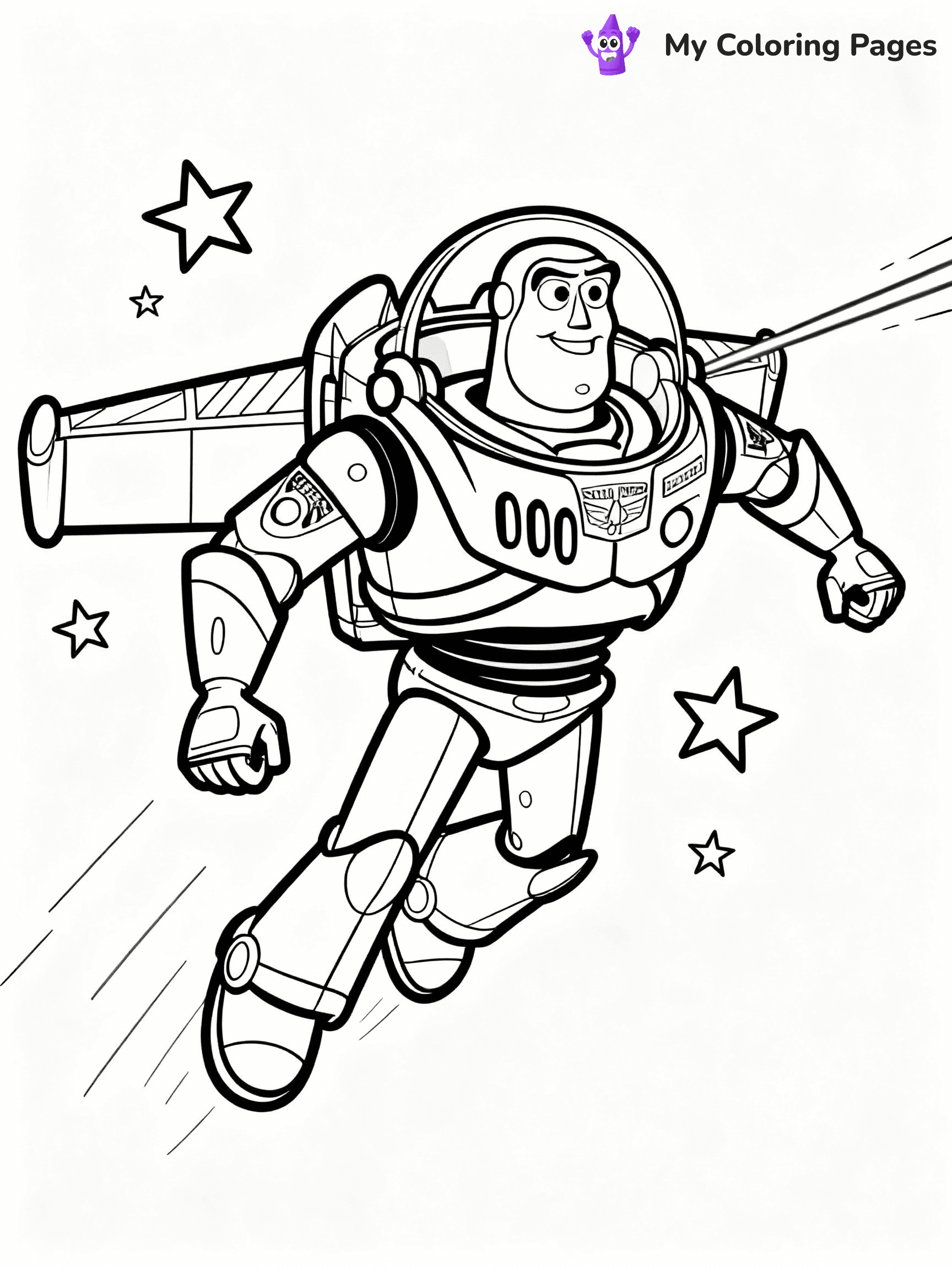 Buzz Lightyear Coloring Pages - 19