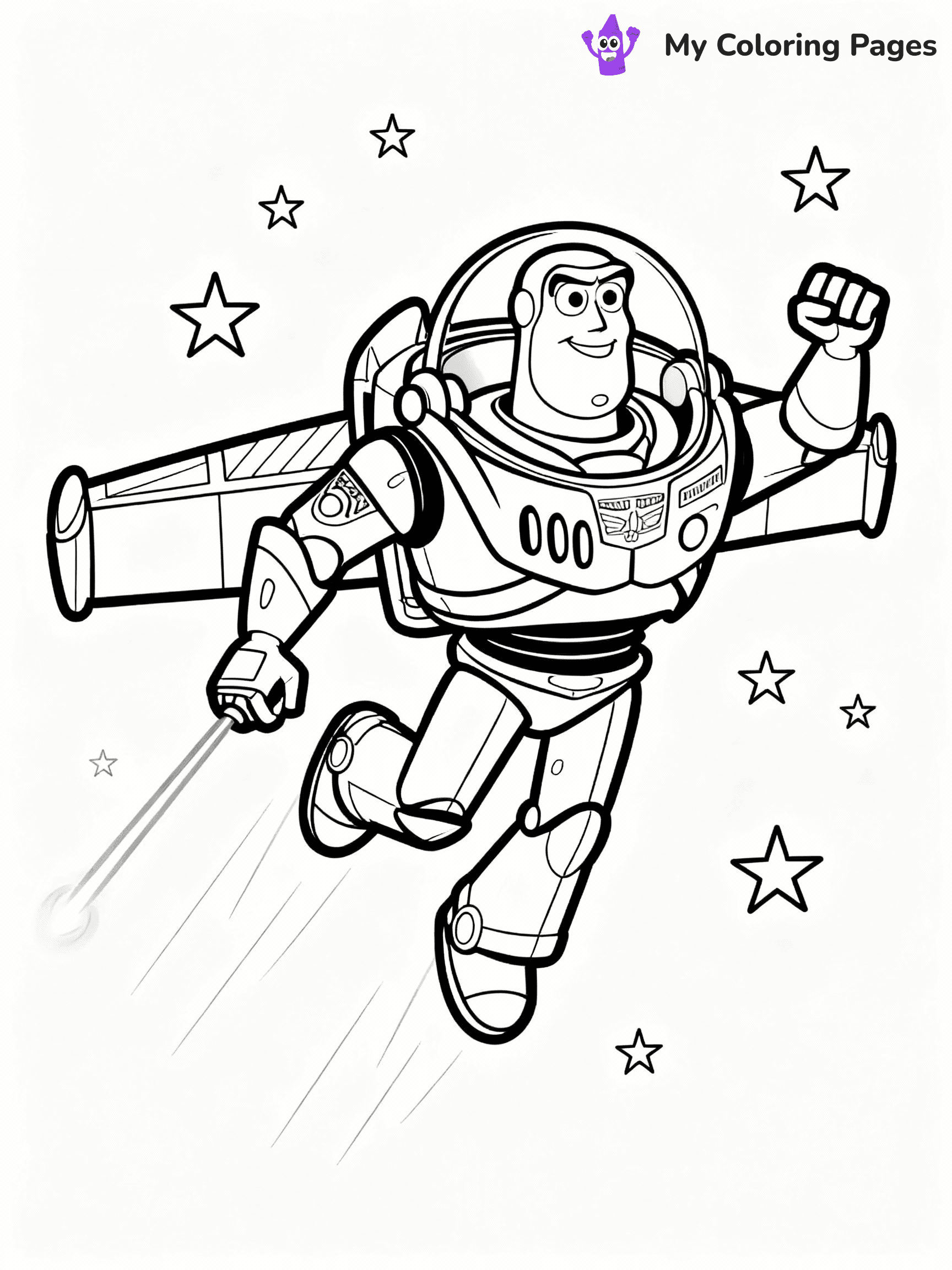 Buzz Lightyear Coloring Pages - 16