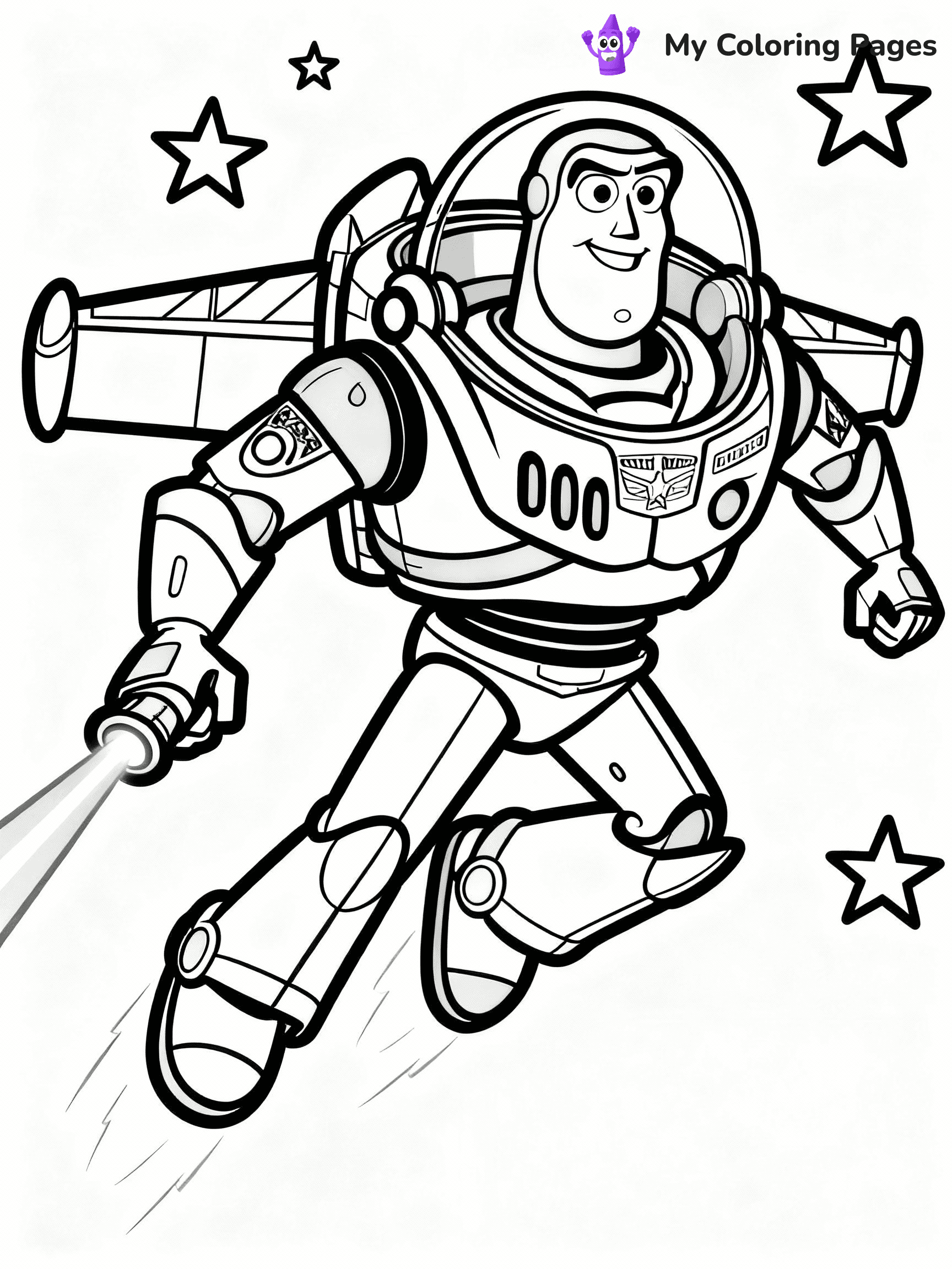 Buzz Lightyear Coloring Pages - 15