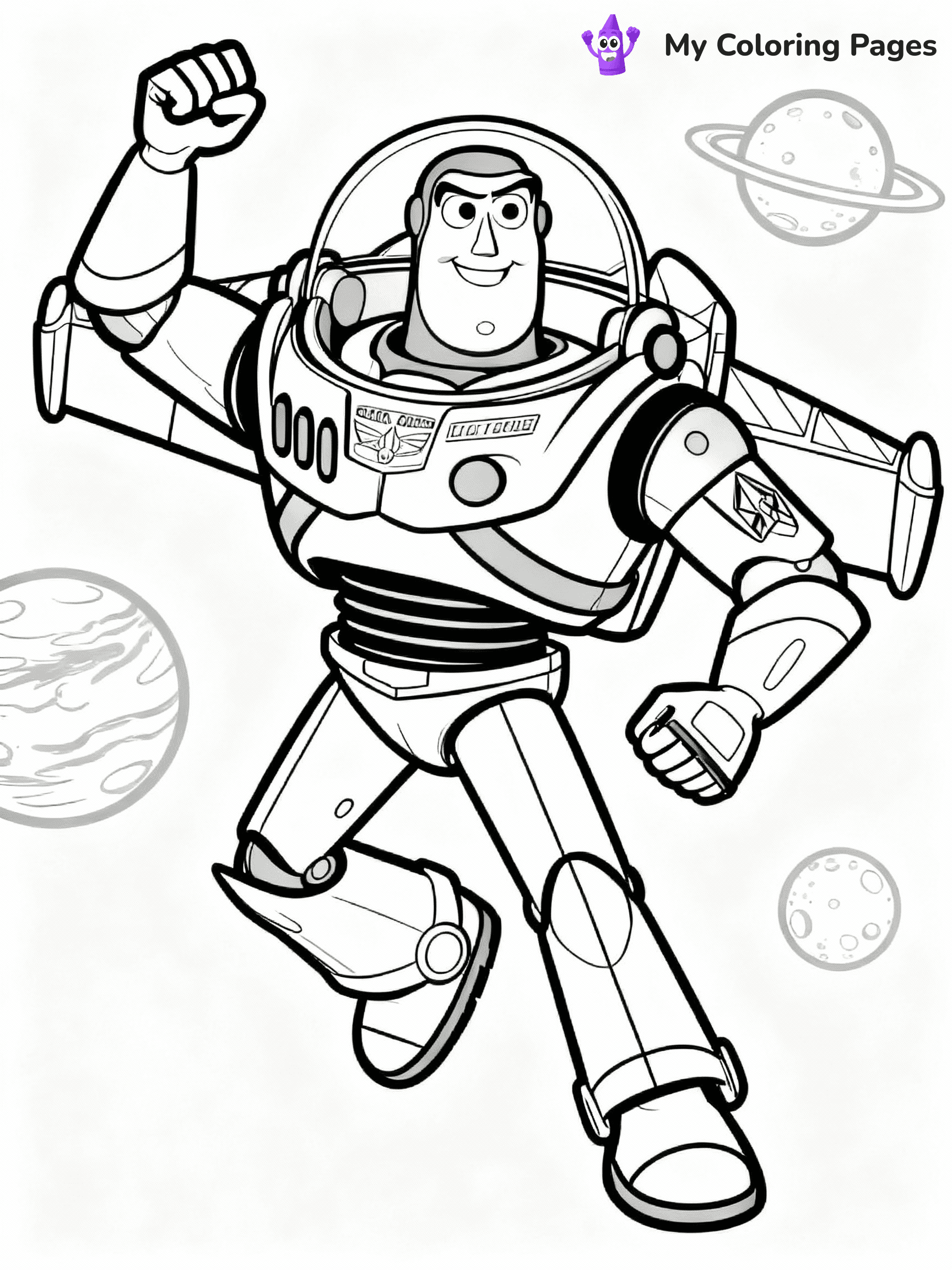 Buzz Lightyear Coloring Pages - 13