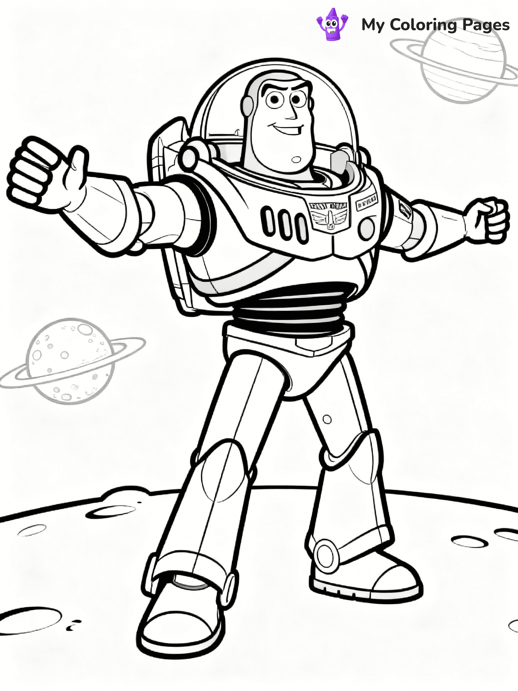 Buzz Lightyear Coloring Pages - 11