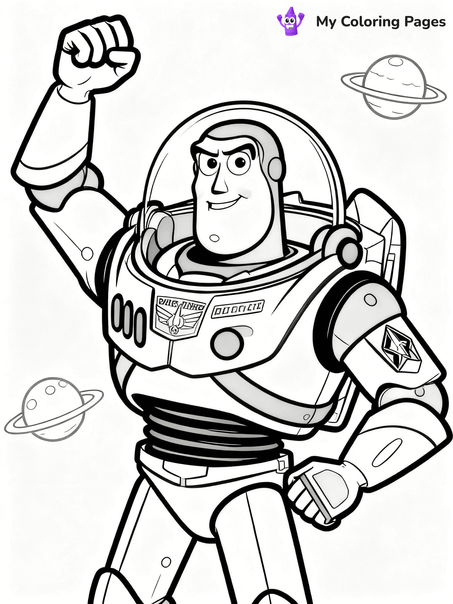 Buzz Lightyear Coloring Pages - 10