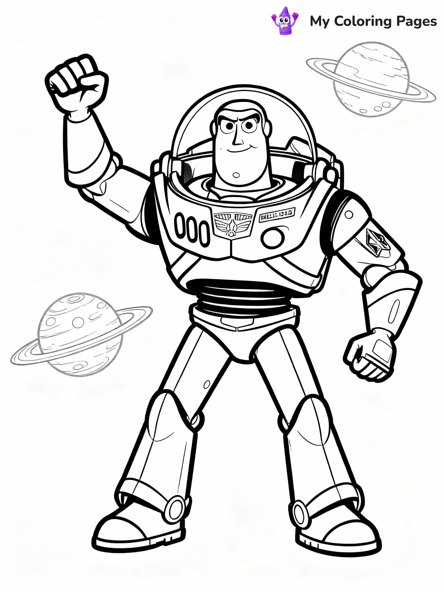 Buzz Lightyear Coloring Pages - 9