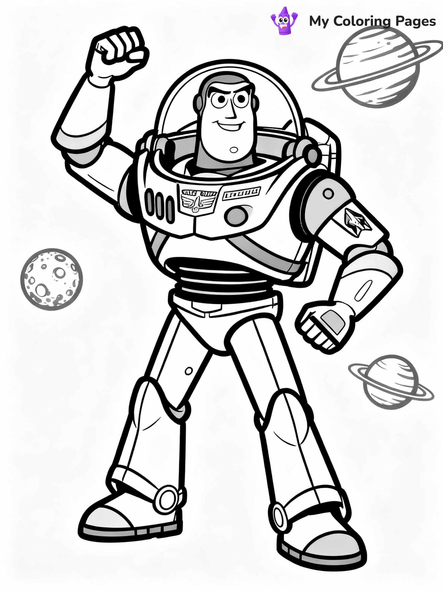 Buzz Lightyear Coloring Pages - 8