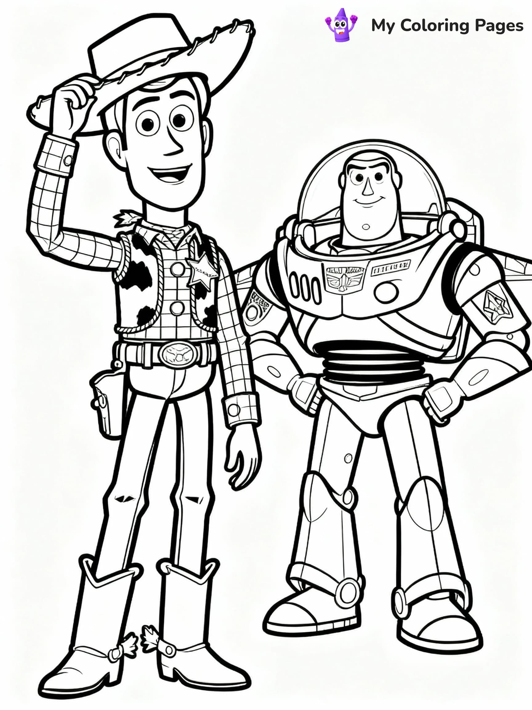 Buzz Lightyear Coloring Pages - 7