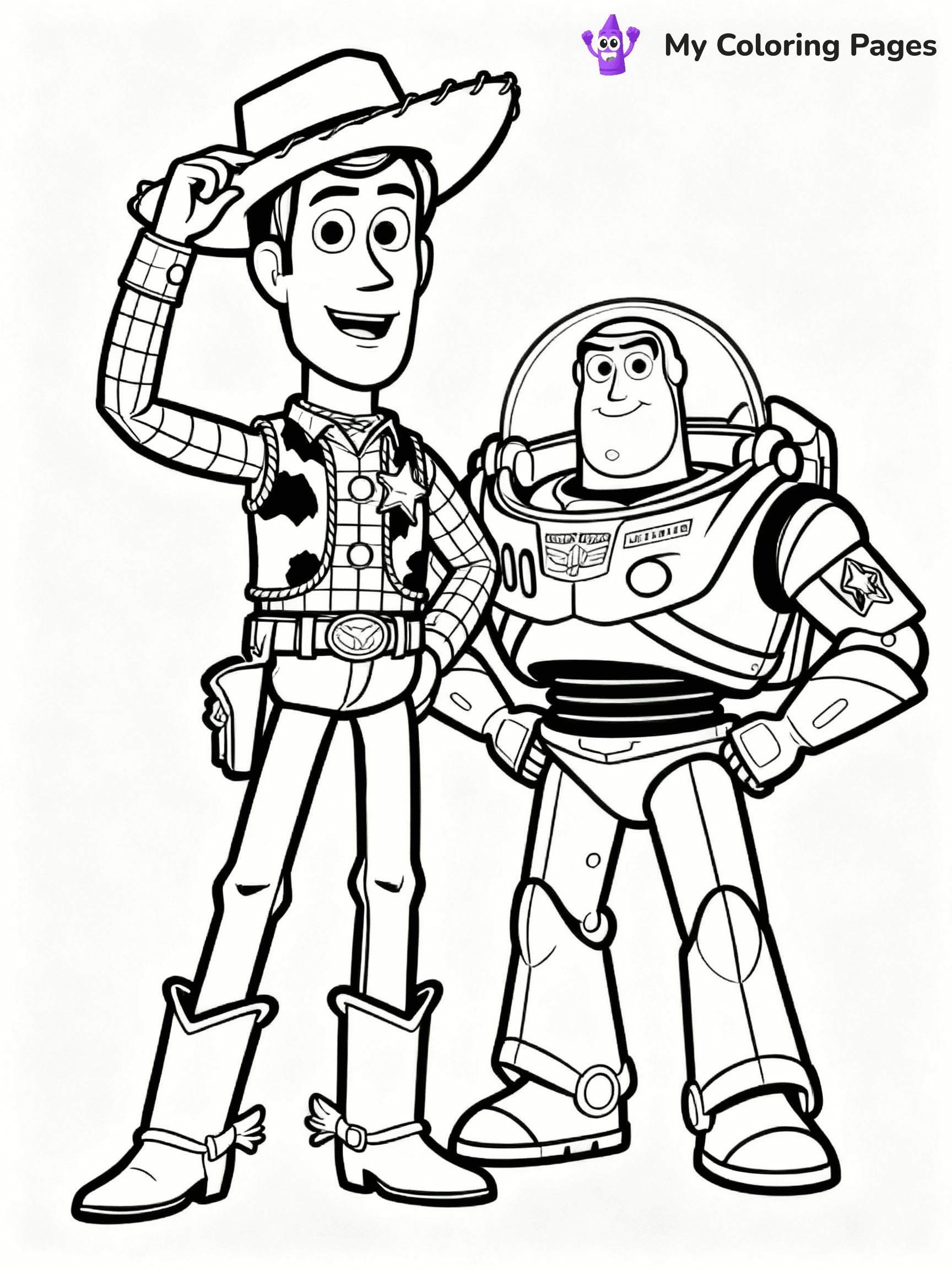 Buzz Lightyear Coloring Pages - 6