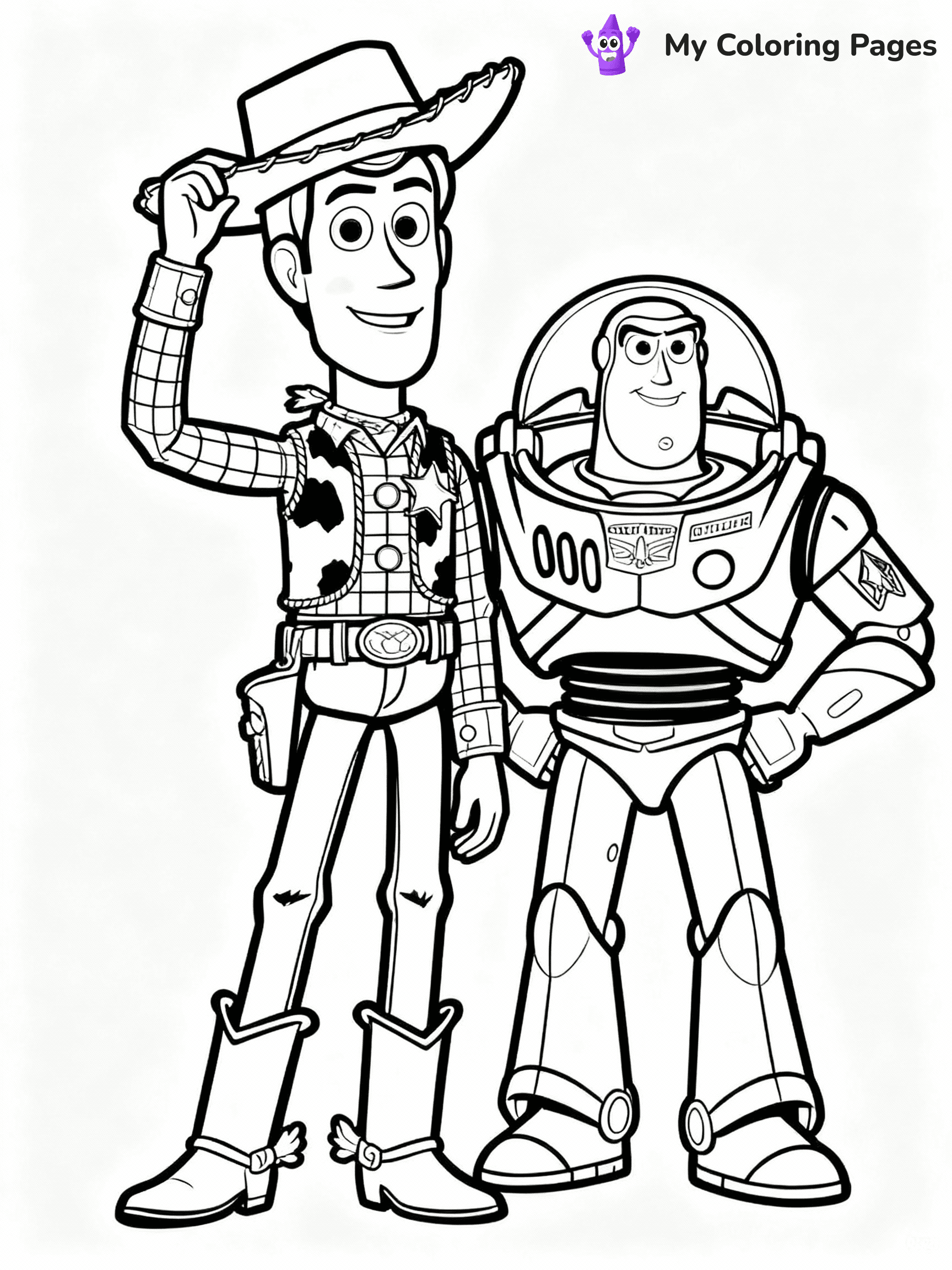 Buzz Lightyear Coloring Pages - 5