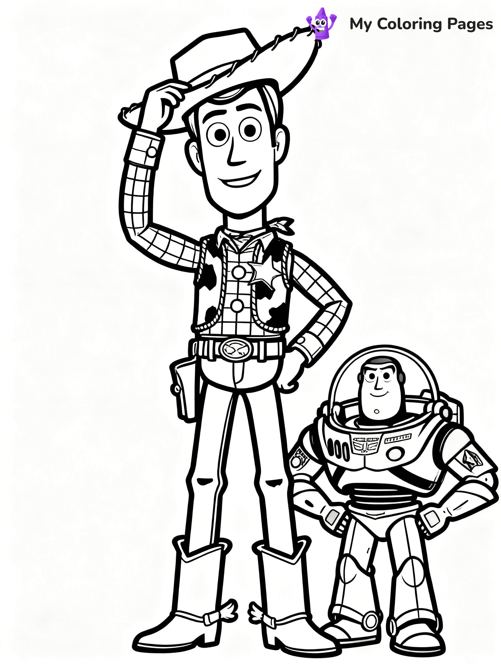 Buzz Lightyear Coloring Pages - 3