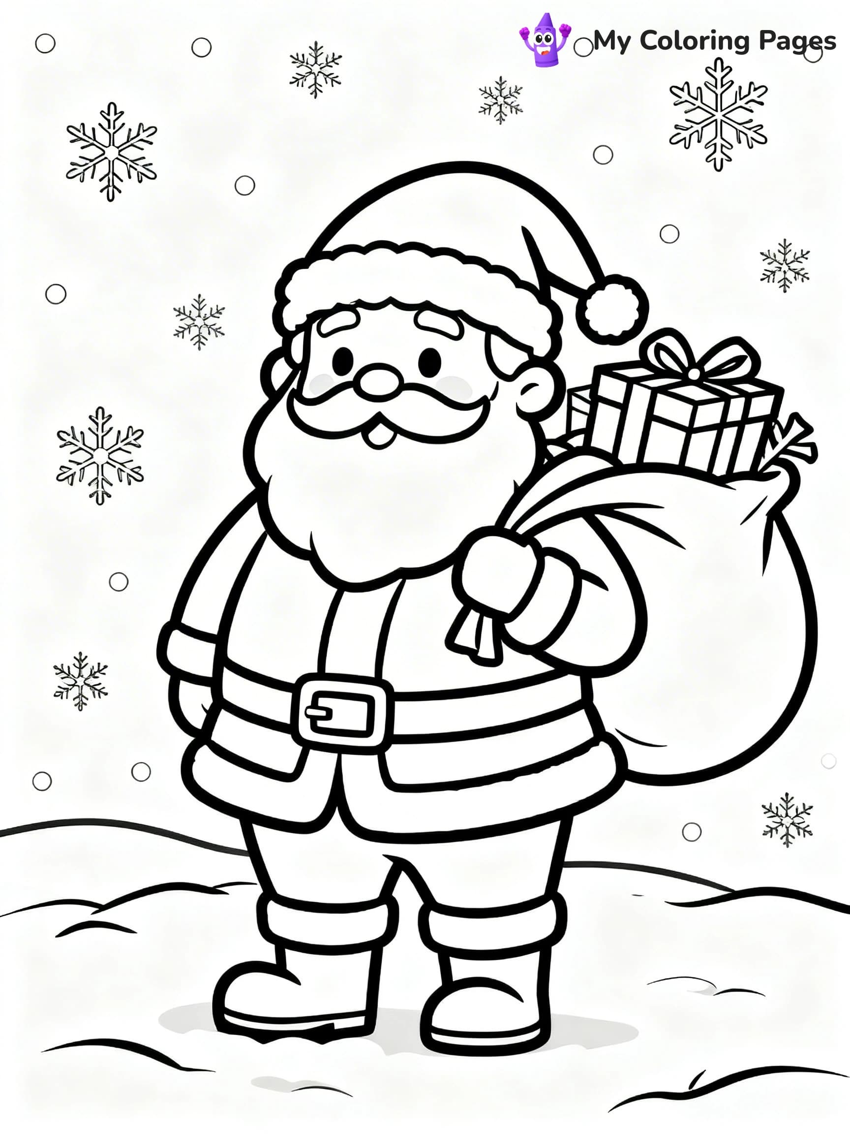 Rudolph the Red-Nosed Reindeer Coloring Pages - 11