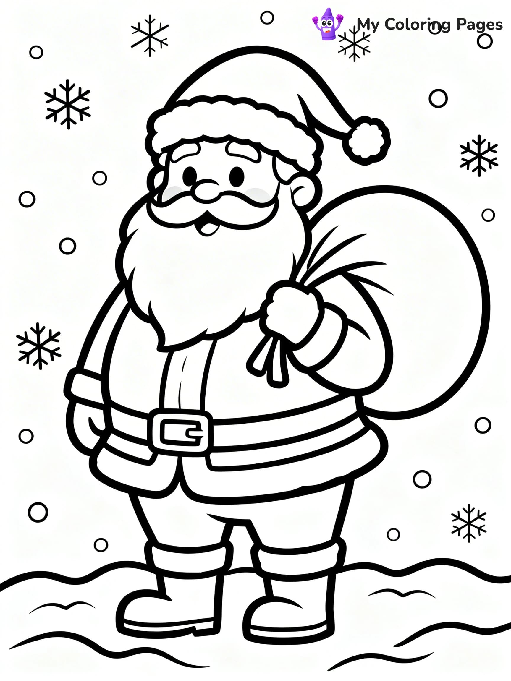 Rudolph the Red-Nosed Reindeer Coloring Pages - 10