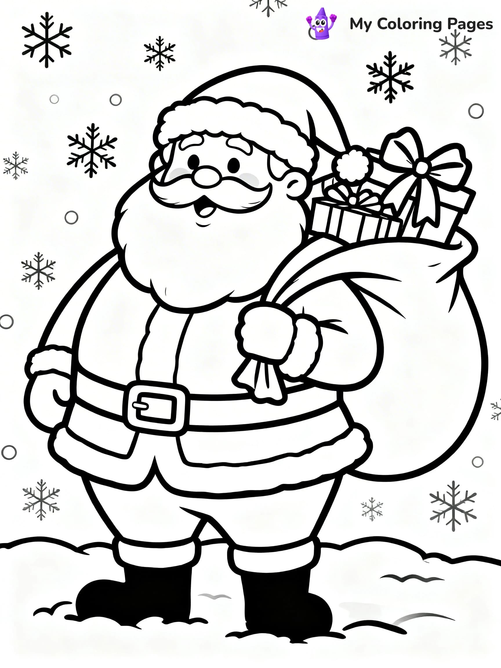 Rudolph the Red-Nosed Reindeer Coloring Pages - 9