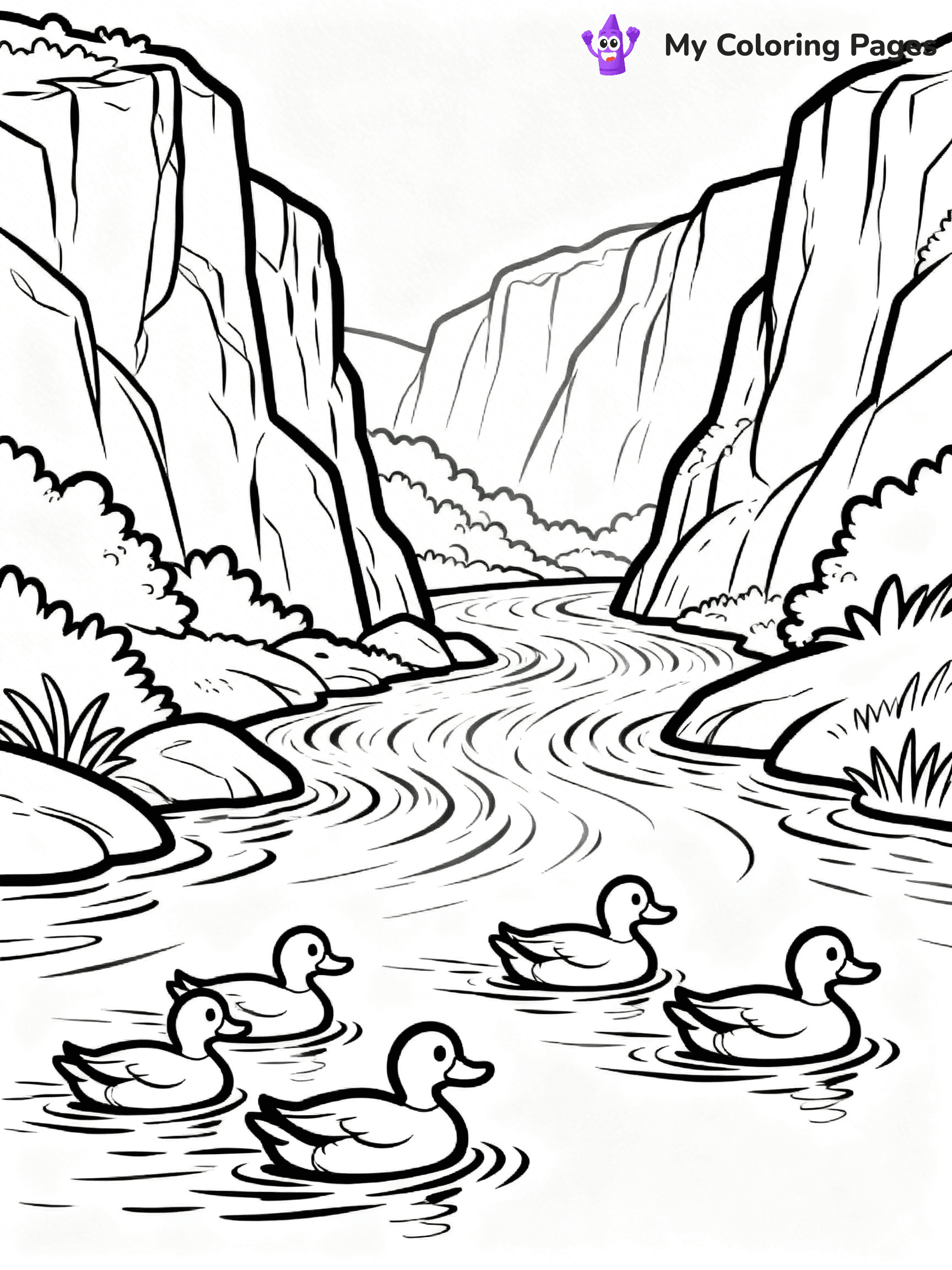 River Coloring Pages - 18