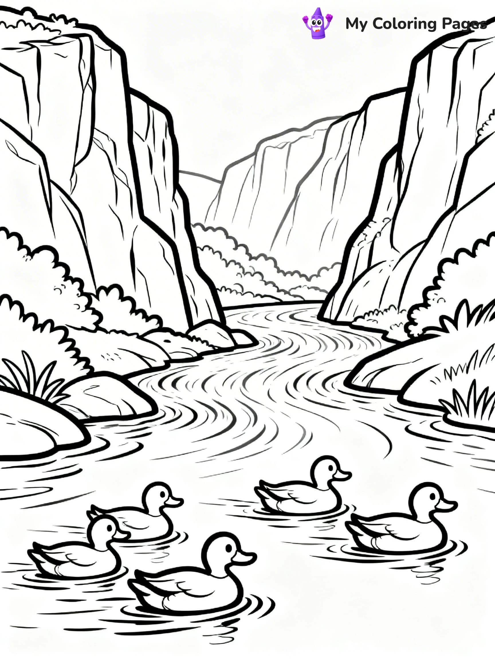 River Coloring Pages - 18
