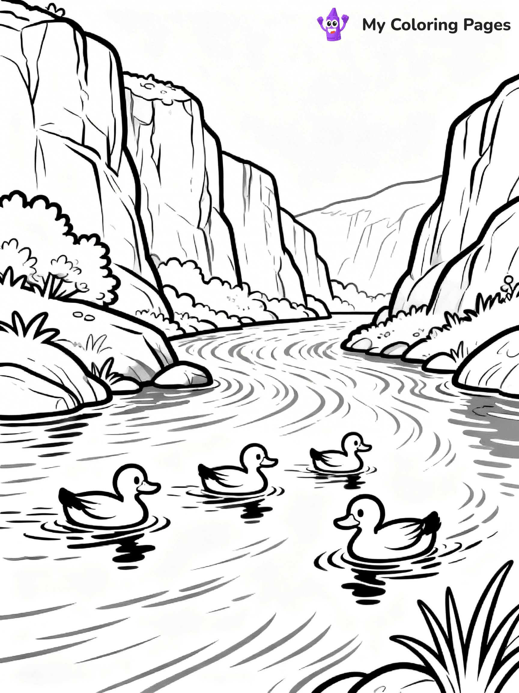 River Coloring Pages - 17