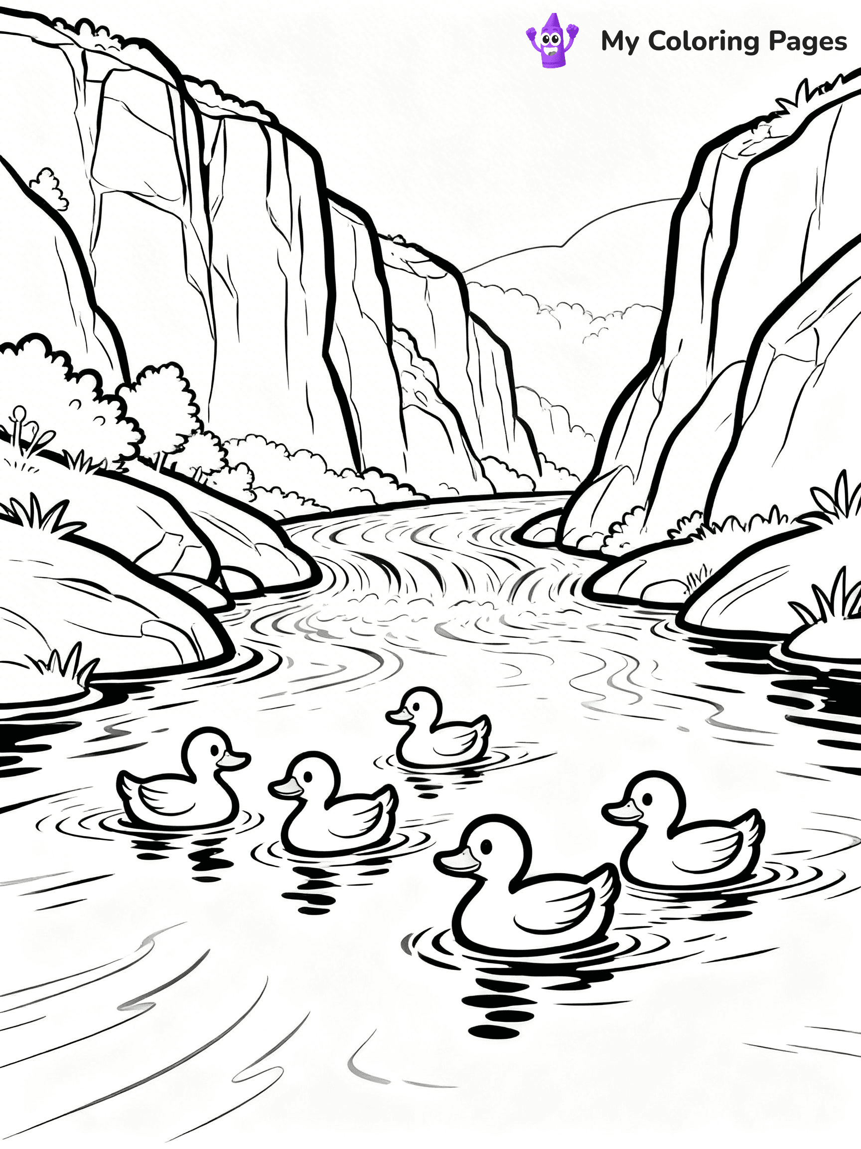 River Coloring Pages - 16