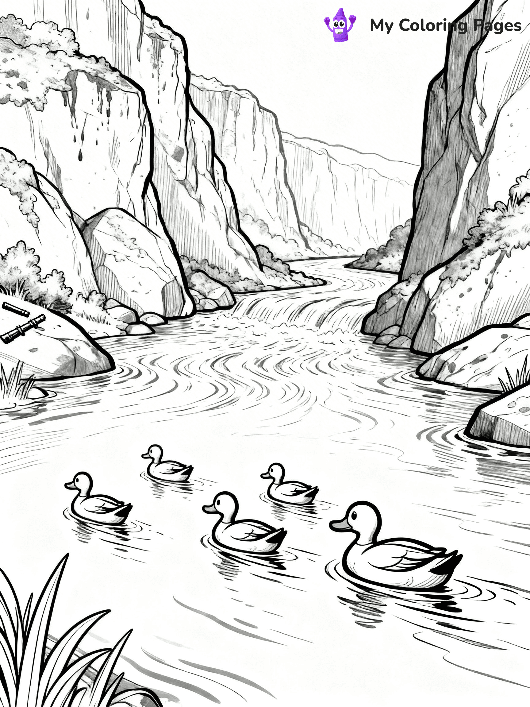 River Coloring Pages - 13