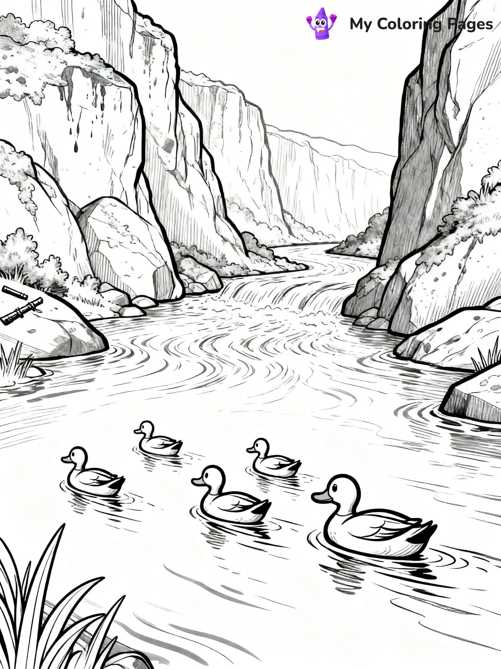 River Coloring Pages - 13
