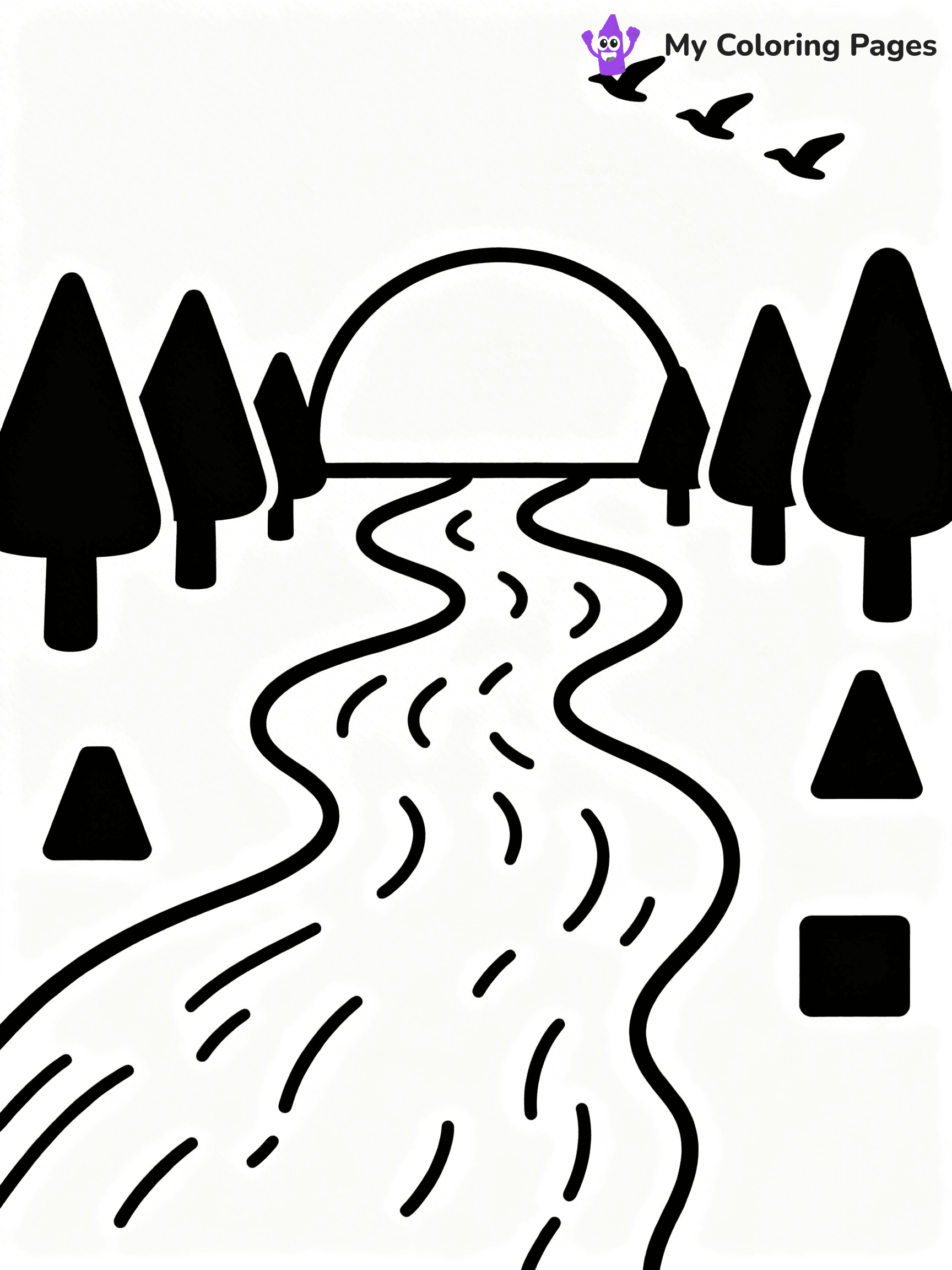 River Coloring Pages - 9