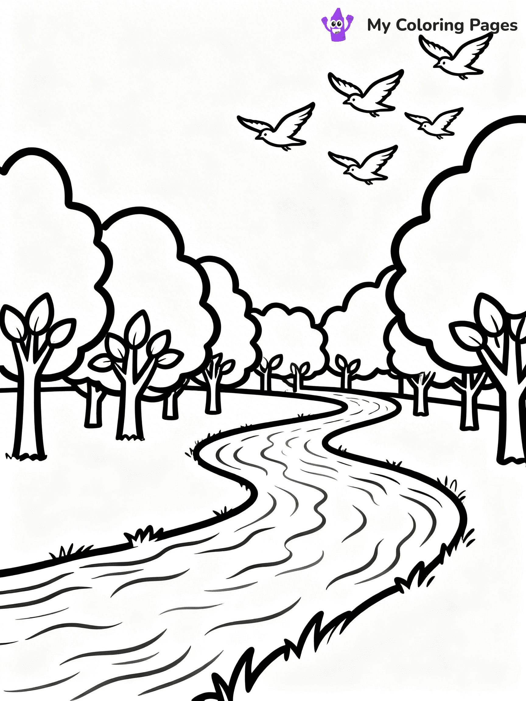 River Coloring Pages - 7