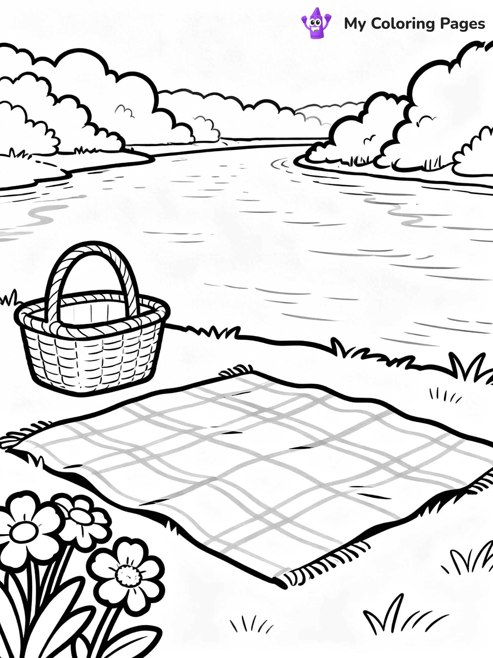 River Coloring Pages - 1