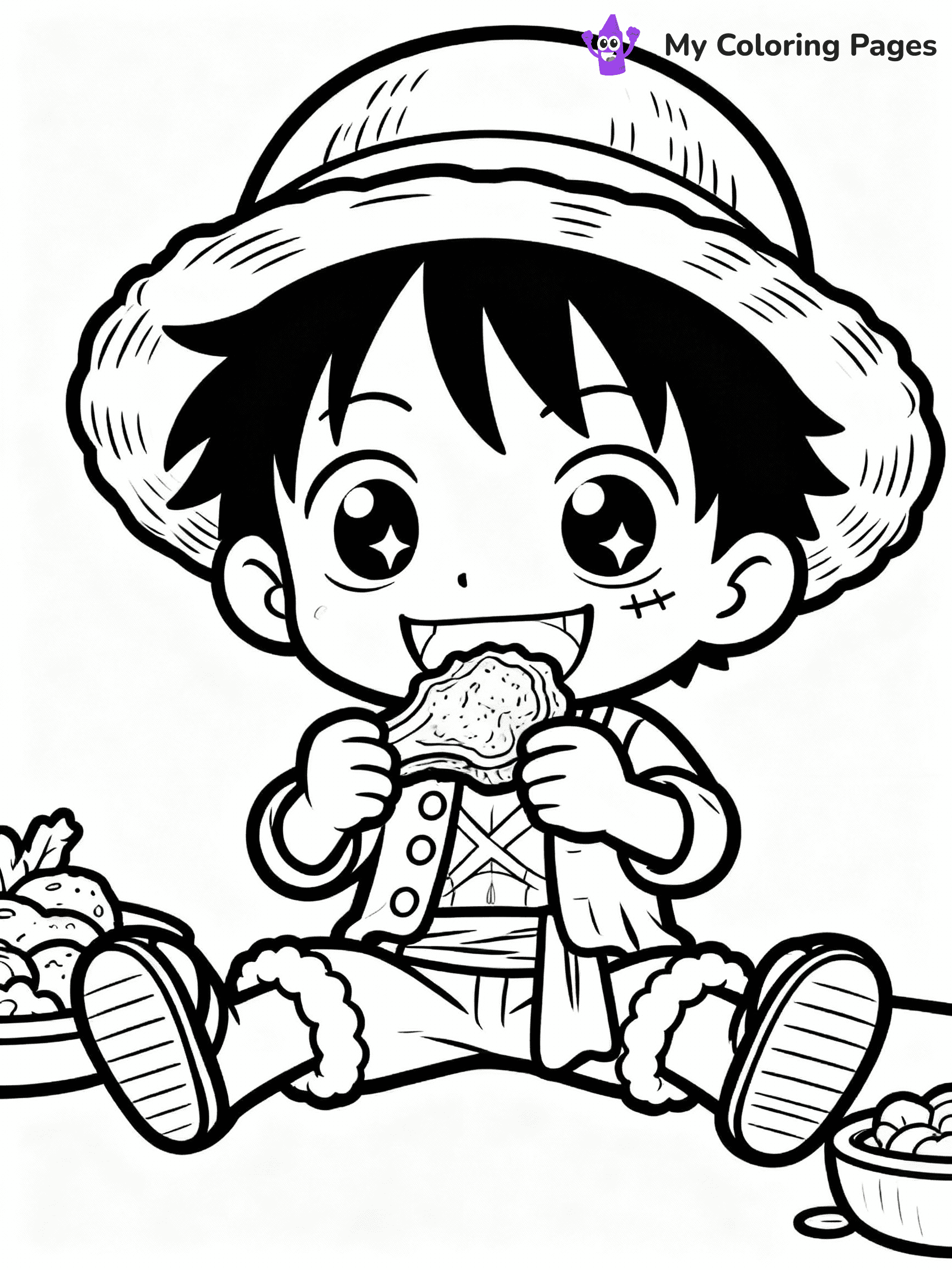Luffy Coloring Pages - 9