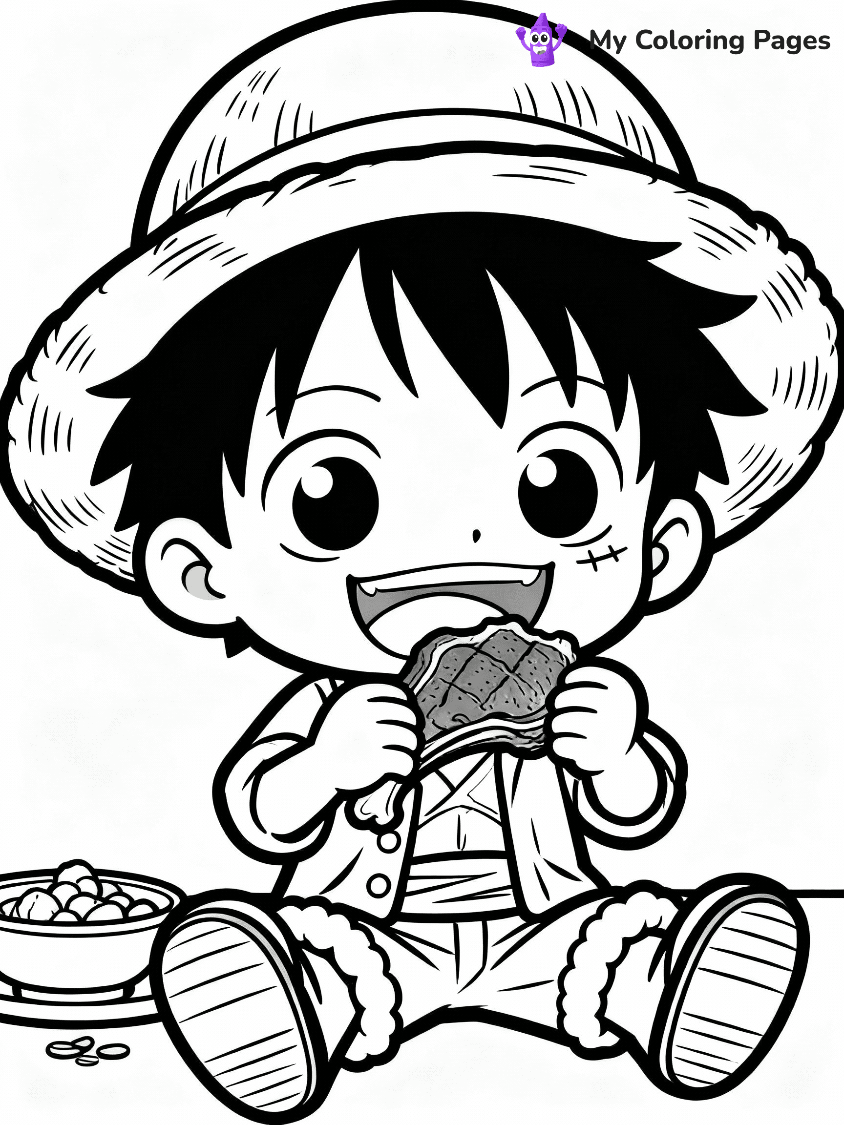 Luffy Coloring Pages - 7