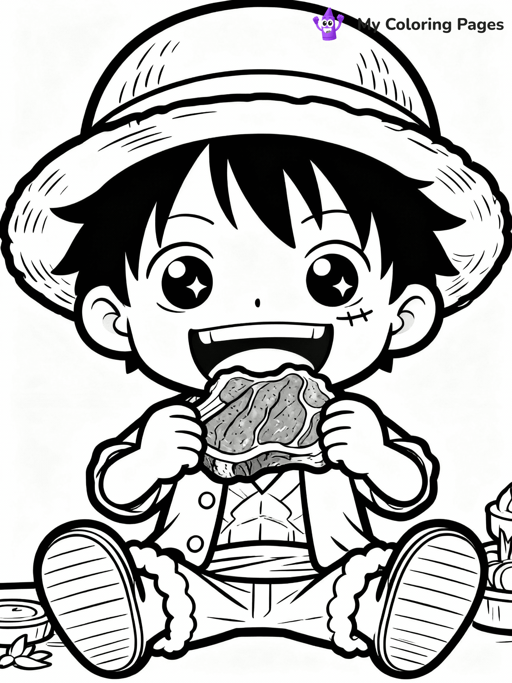 Luffy Coloring Pages - 6