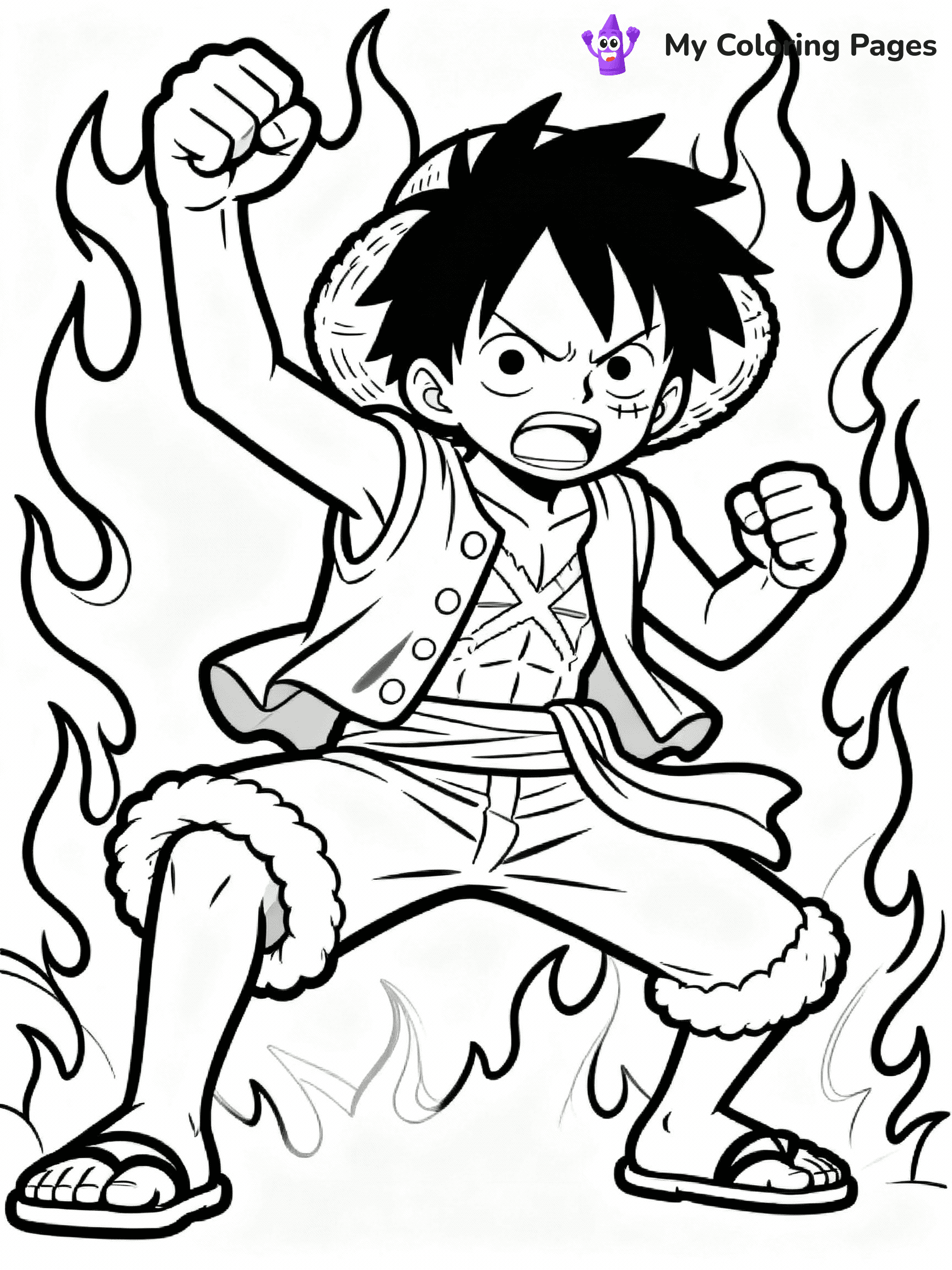 Luffy Coloring Pages - 5