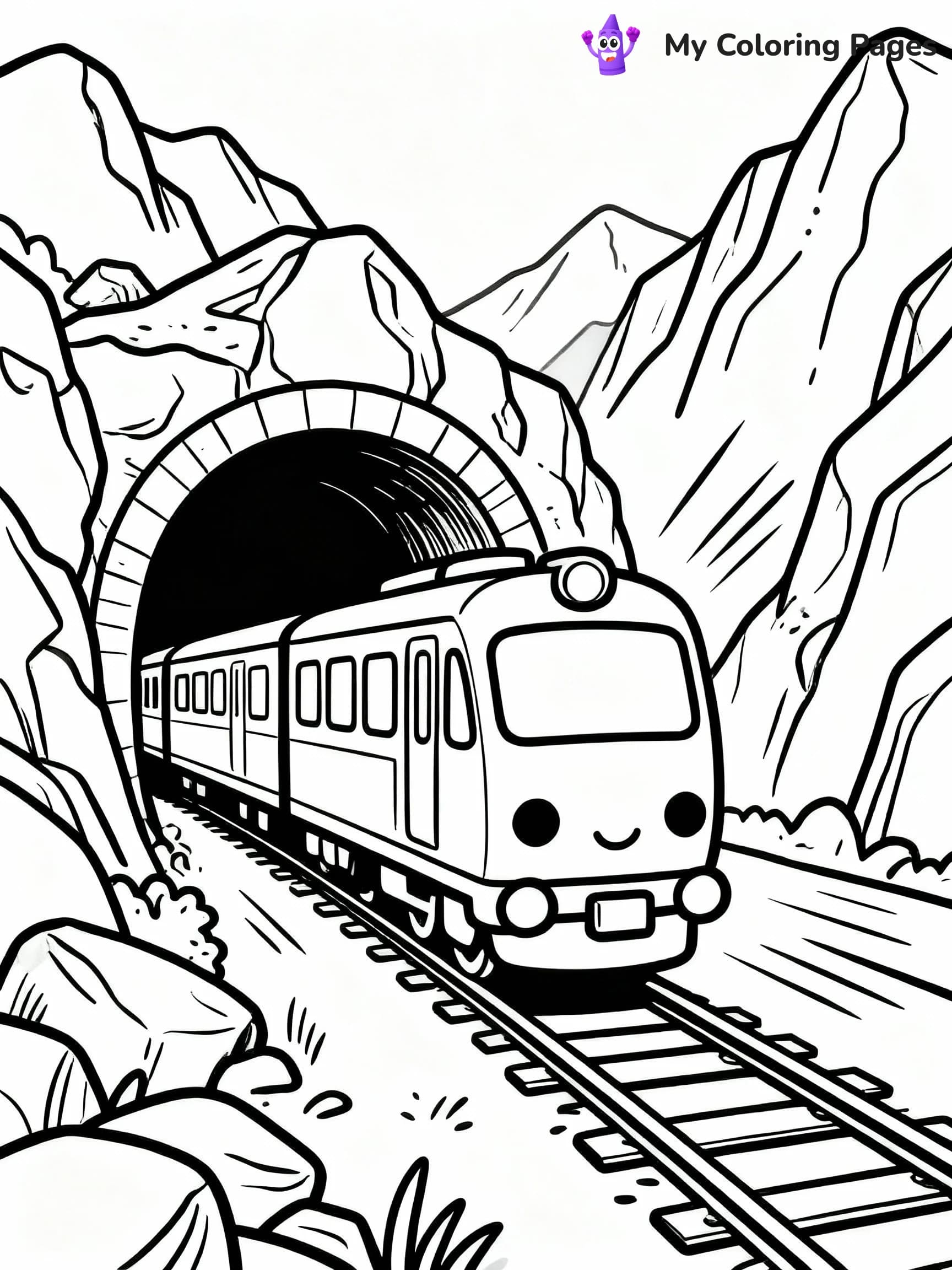 Train Coloring Pages - 5