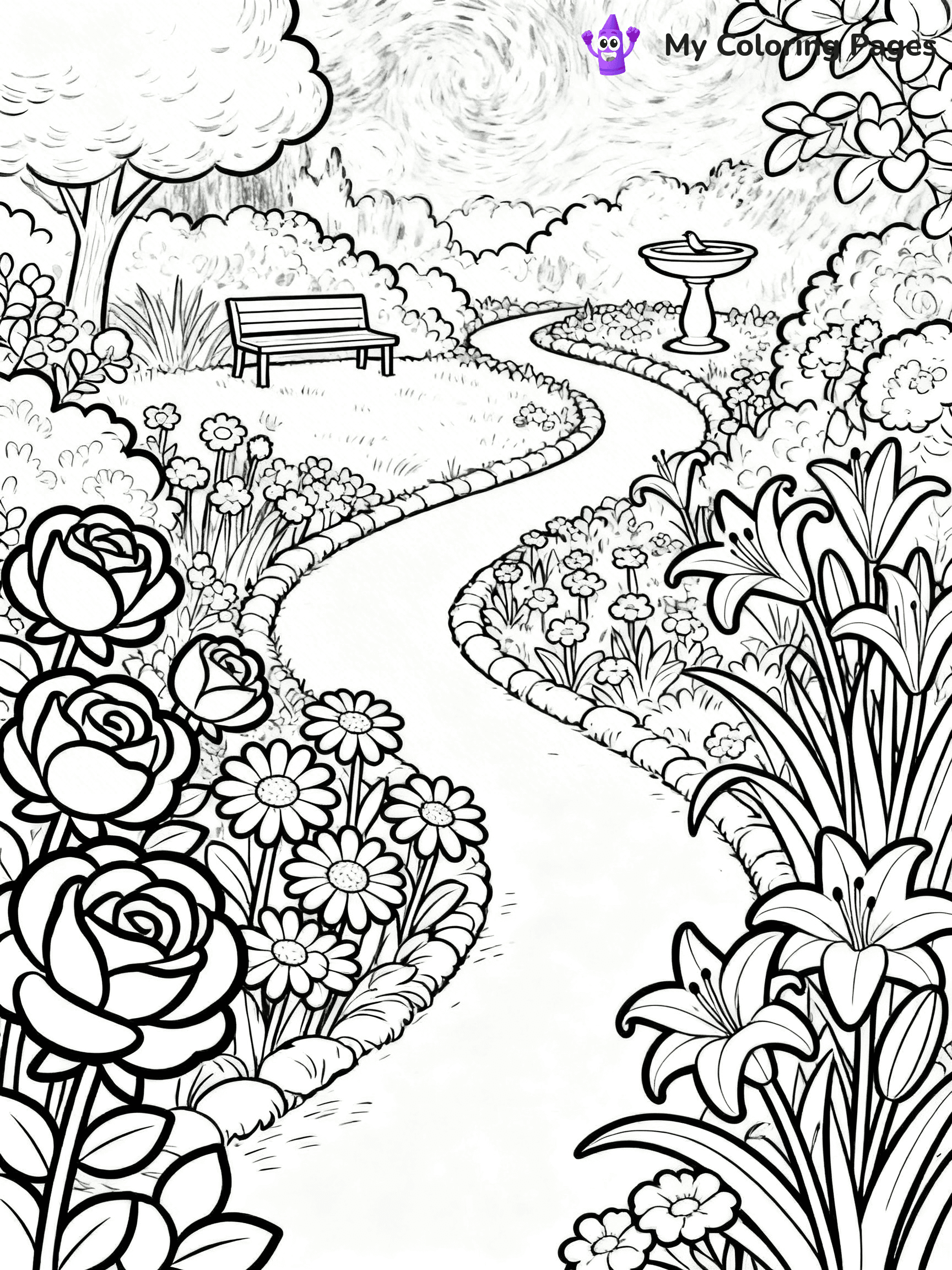 Monet Coloring Pages - 3