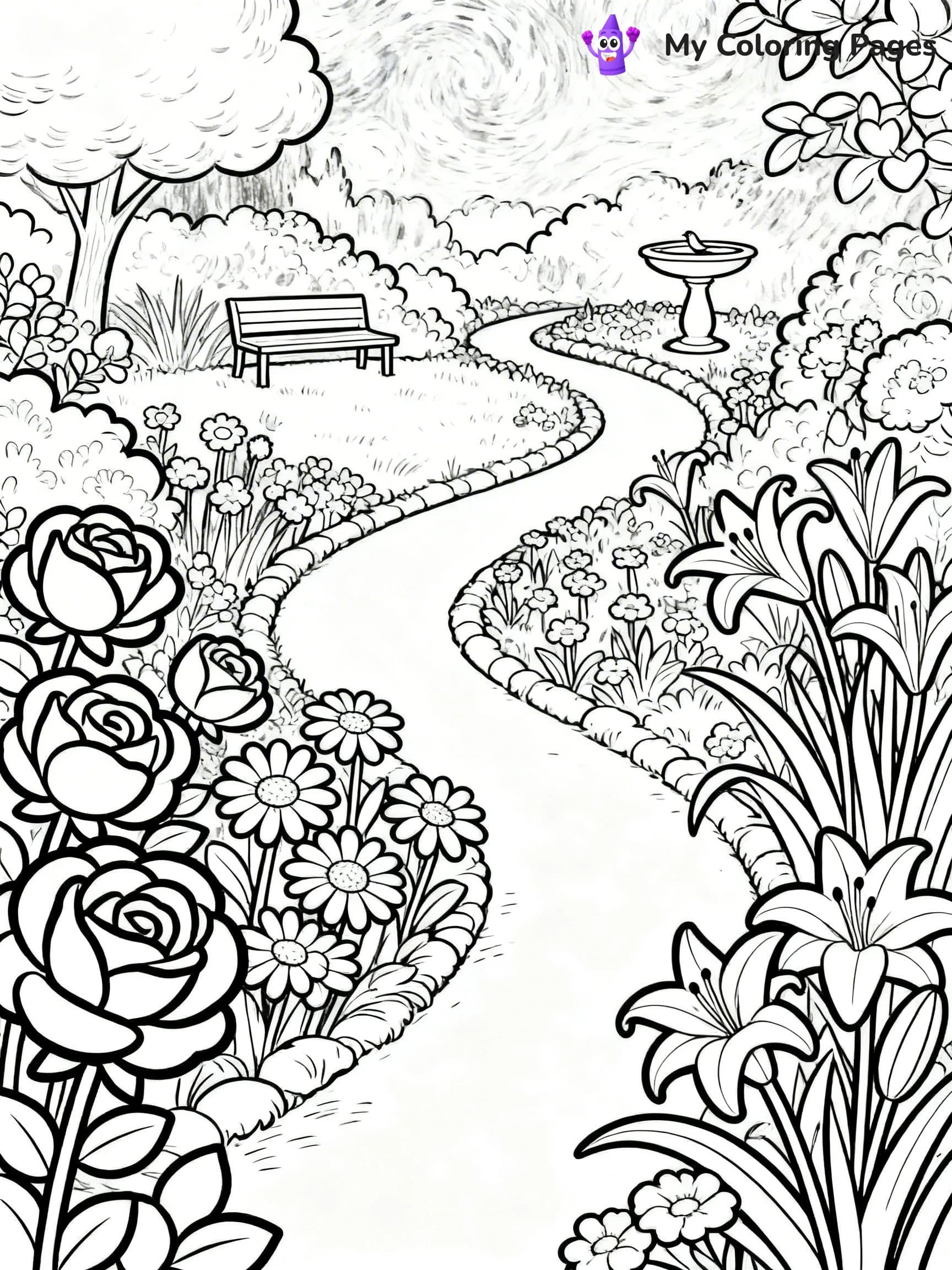 Monet Coloring Pages - 3