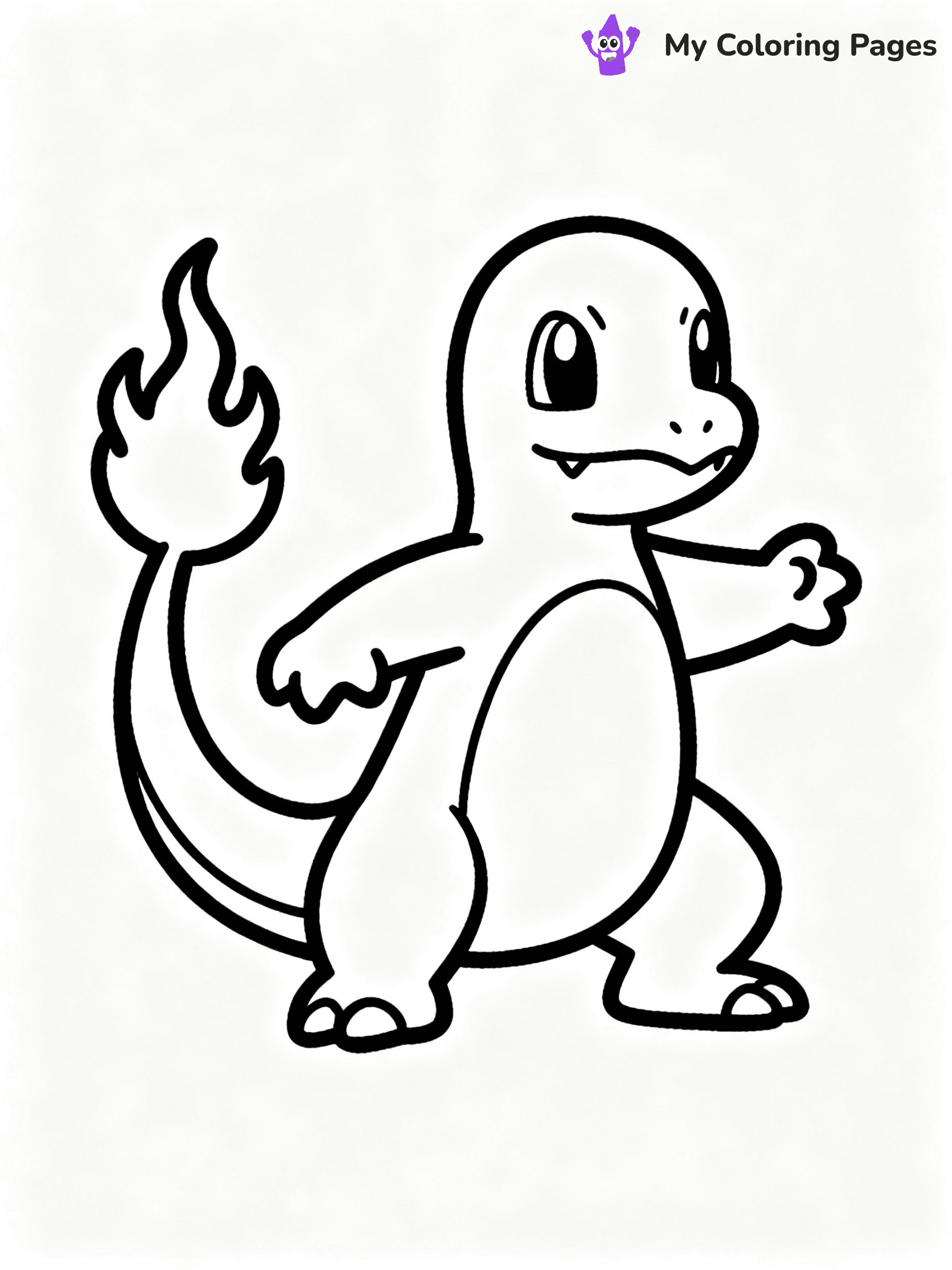 ⚠️ CRITICAL REQUIREMENT - ABSOLUTE BLACK AND WHITE ONLY ⚠️
This MUST be a BLACK AND WHITE line drawing ONLY. NO COLORS whatsoever.
- ONLY pure black lines (#000000) on pure white background (#FFFFFF)
- ABSOLUTELY NO colors, NO shading, NO gradients, NO grayscale
- If there are ANY colors in the output, the image is REJECTED
- This is a COLORING PAGE - meant to be COLORED IN by children
- The output must be UNCOLORED line art ready for coloring
⚠️ SUBJECT TO DRAW: Charmeleon from Pokémon in classic Pokémon style, ready to battle, flames flickering from tail
(REMEMBER: Output must be BLACK AND WHITE line art only, NOT colored!)
# COLORING PAGE: BLACK OUTLINES ONLY - WHITE BACKGROUND MANDATORY
Create a **coloring book page** using EXACTLY two values: black lines, white space.
## NON-NEGOTIABLE BINARY RULES
- **ONLY #000000 (black) and #FFFFFF (white)** - NO other values exist
- **EVERY PIXEL = BLACK OR WHITE** - no gray/shading/antialiasing
- **WHITE BACKGROUND MANDATORY** - entire canvas stays white
- **ALL SHAPES HOLLOW** - everything is empty outlines waiting to be colored
- **FORBIDDEN:** fills, shading, gradients, patterns, textures, colors
- **NO SOLID REGIONS** - if it's not a thin line, it's wrong
## Universal Line Standards
- Black outlines ONLY - thin, uniform weight
- Every shape completely empty inside
- Closed contours suitable for coloring
- Simple flat illustration - zero depth/3D/realism
- **Style:** Whimsical Doodle Art Alley - rounded, friendly outlines (unless specified)
## Everything = Outline Only
- Characters/animals: hollow shapes
- Objects/clothing: empty contours
- Backgrounds/scenery: line work only
- Natural elements: outlined forms
- Dark/night areas: don't exist (use outlined symbols)
- Textures/patterns: convert to simple lines
## The Test
Can a child color EVERY white space with crayons? If any area is pre-filled/shaded/gray or colored in, it FAILS. Every shape must be waiting to receive color.
**FINAL OUTPUT**: Binary coloring page. Black lines define shapes. White spaces ready for coloring. Nothing else exists. No exceptions. Print-ready.
⚠️ FINAL REMINDER: Draw the subject "Charmeleon from Pokémon in classic Pokémon style, ready to battle, flames flickering from tail" as BLACK AND WHITE line art. Zero colors in output.