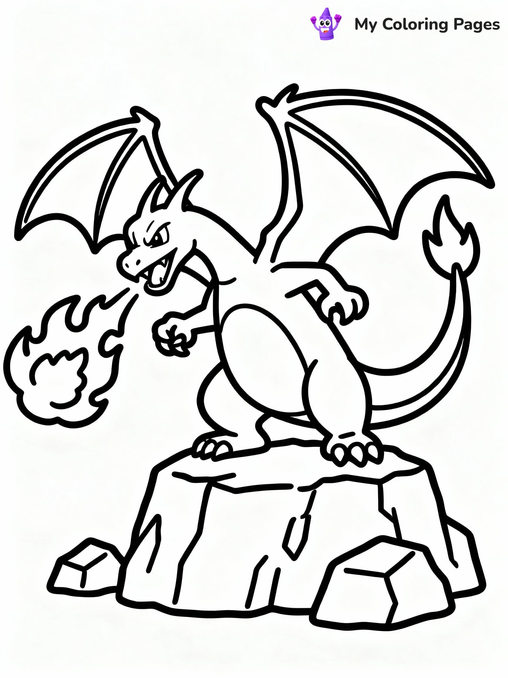 Charizard Coloring Pages - 7