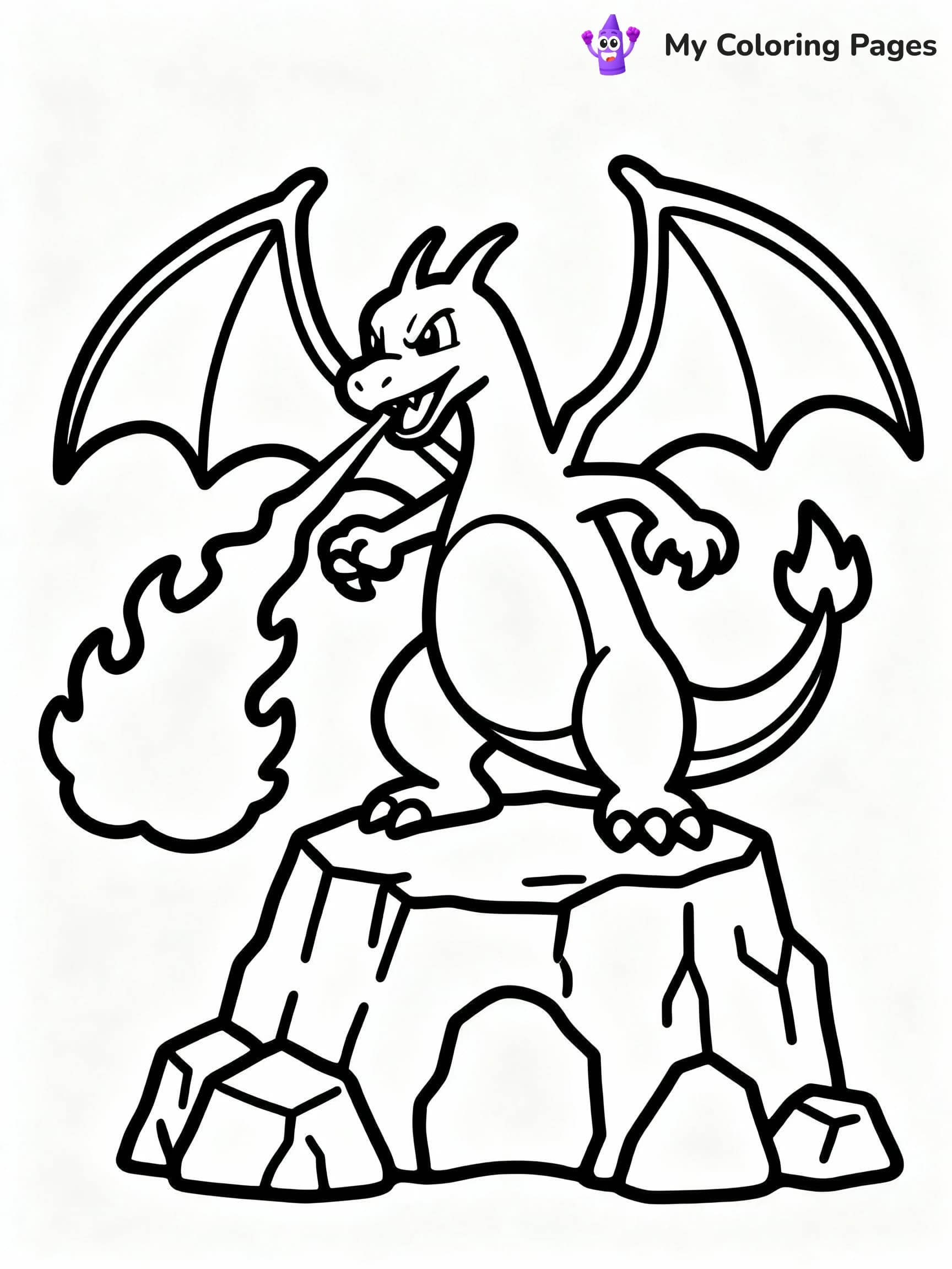 Charizard Coloring Pages - 6