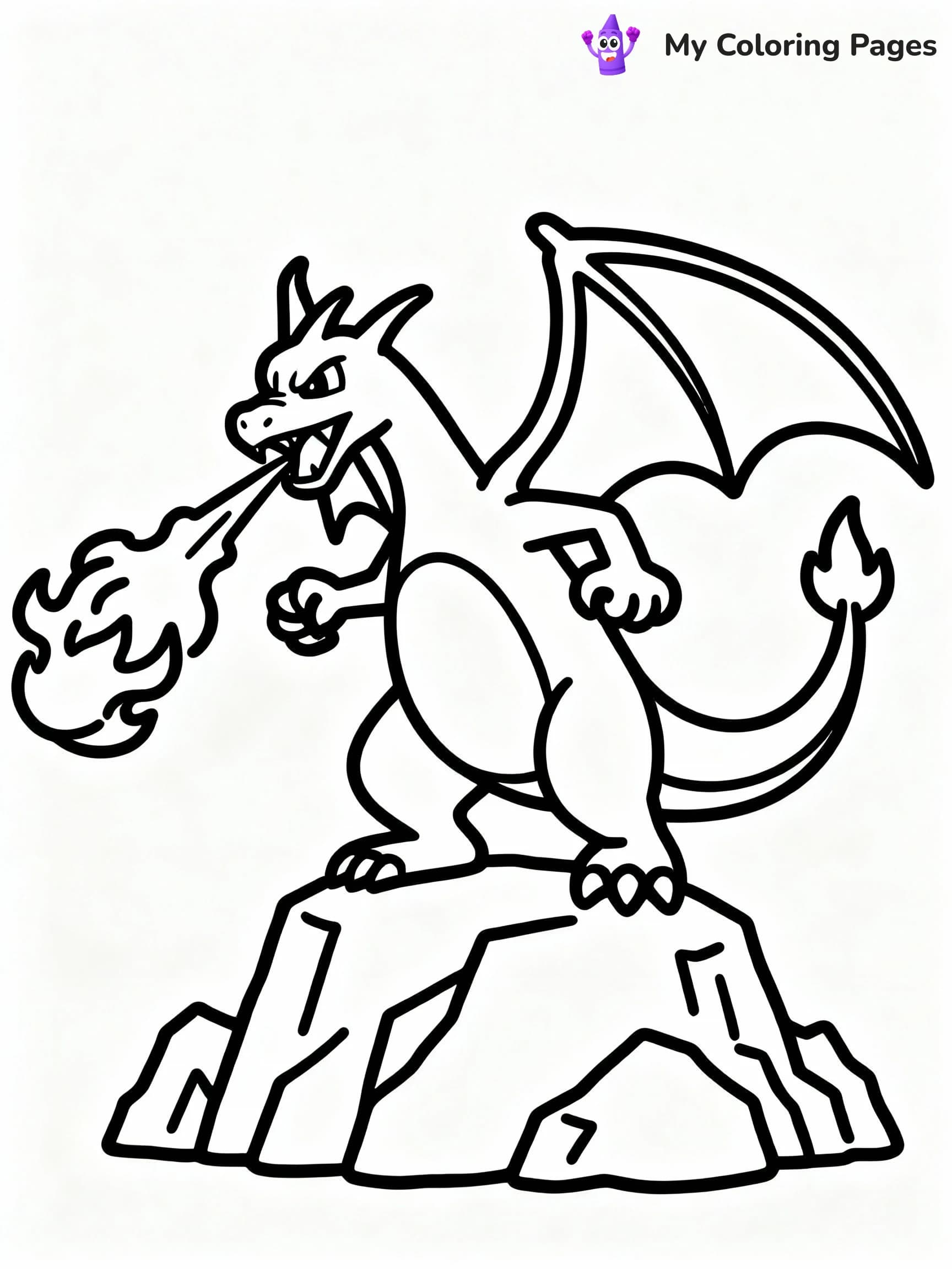 Charizard Coloring Pages - 5