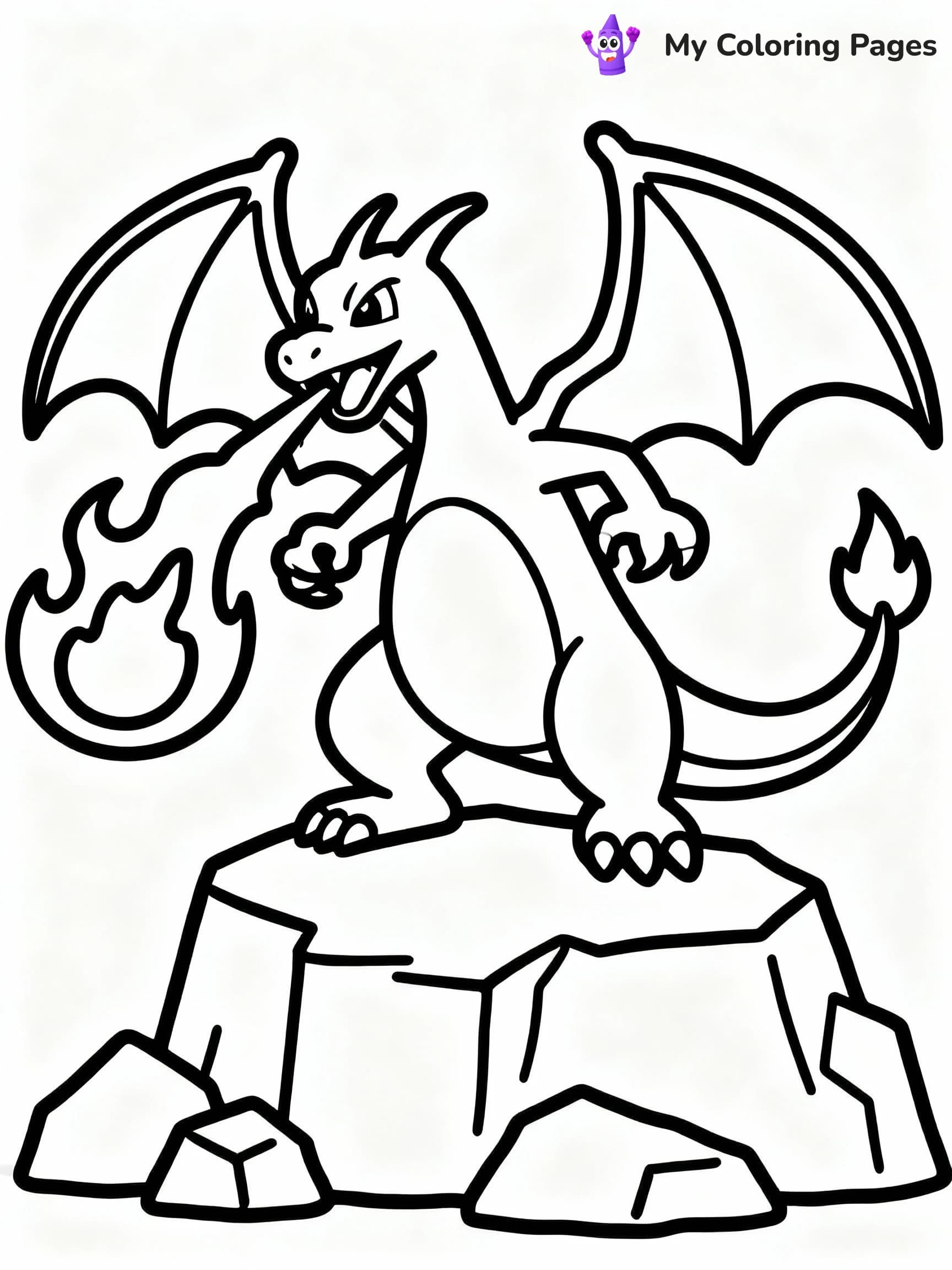 Charizard Coloring Pages - 4